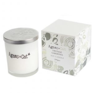 Agnes + Cat Votive Candle - Vintage Gardenia