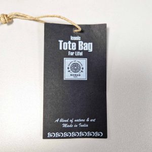 Iconic Basic Tote Bag - Stay Wild, Moon Child - Natural 4oz