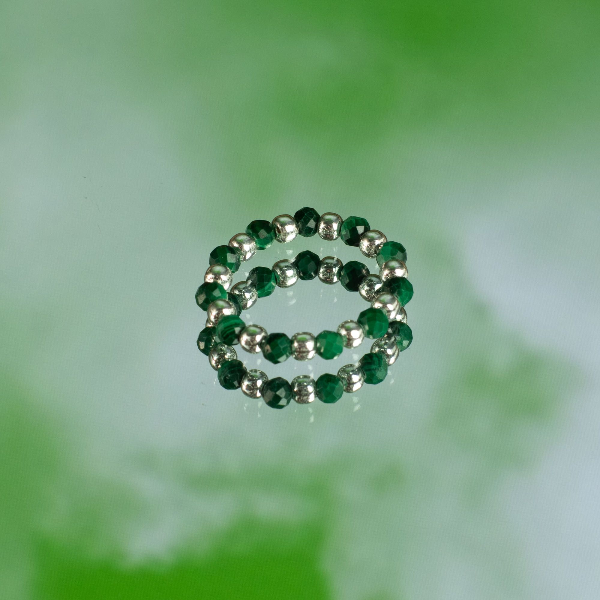 Nymph Spirit Gemstone Ring Set - Forest Spirit - Image 9