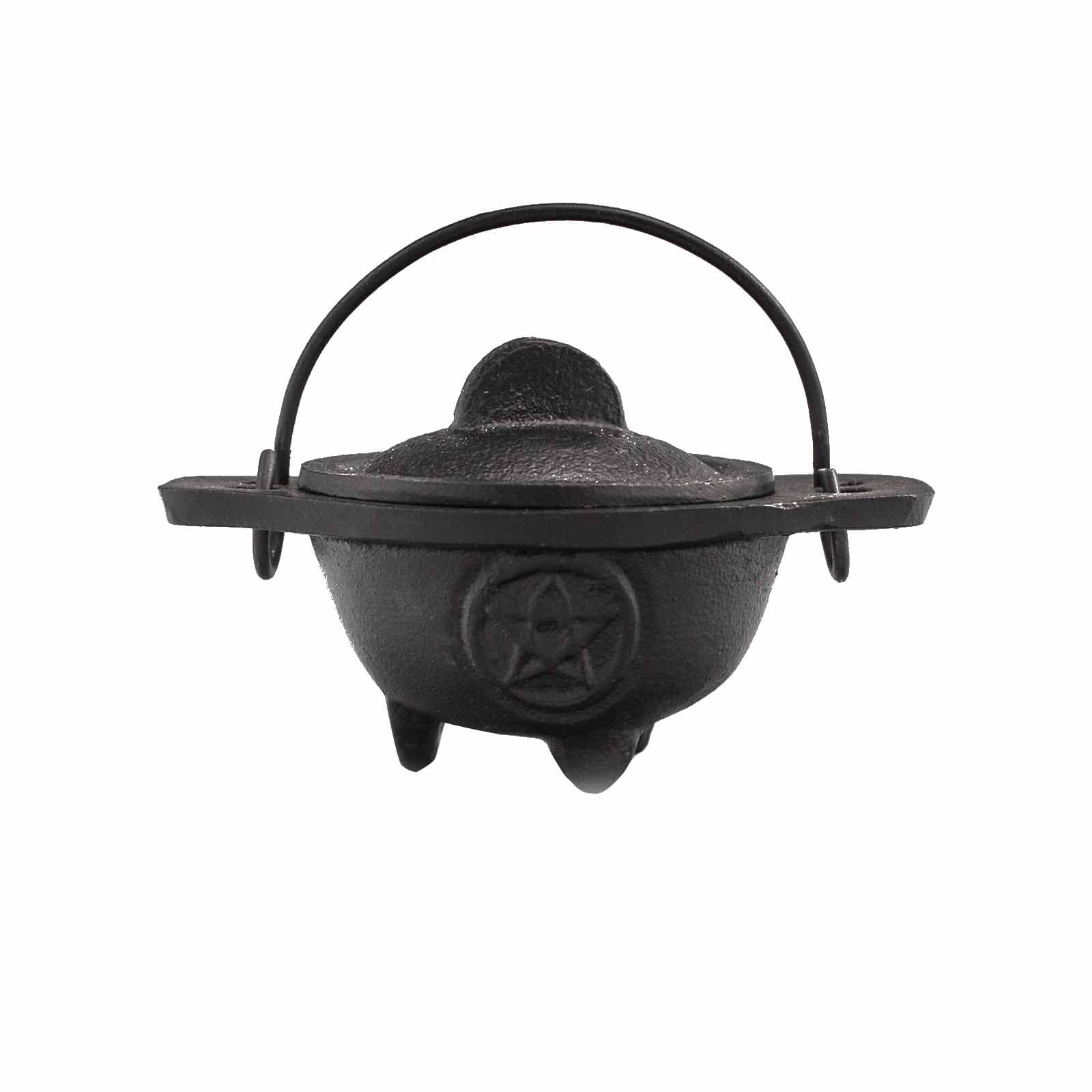 Cast Iron Cauldron with Pentagon 5x9cm - Image 2