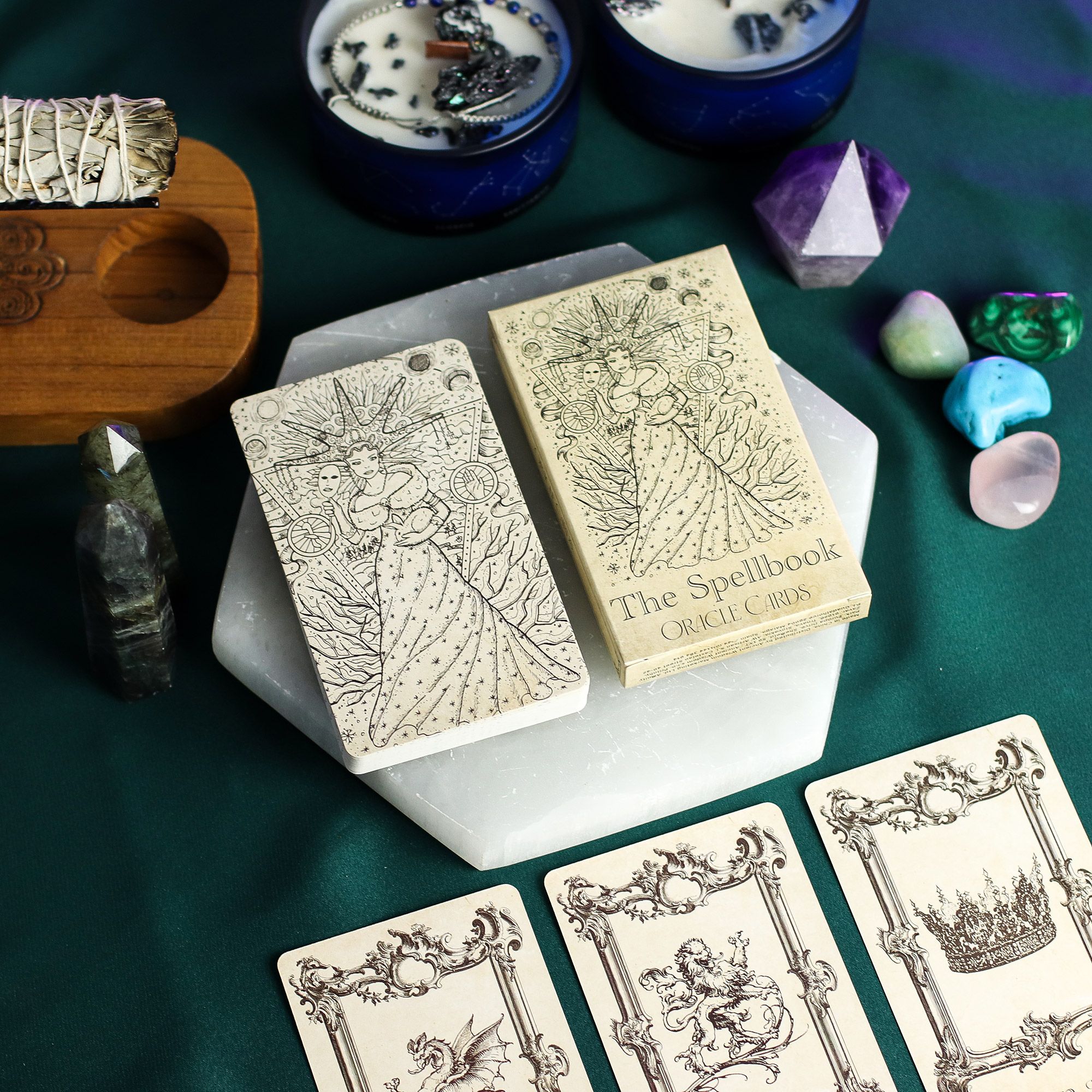 The Spellbook Oracle Cards- Witchcraft Deck - Image 3