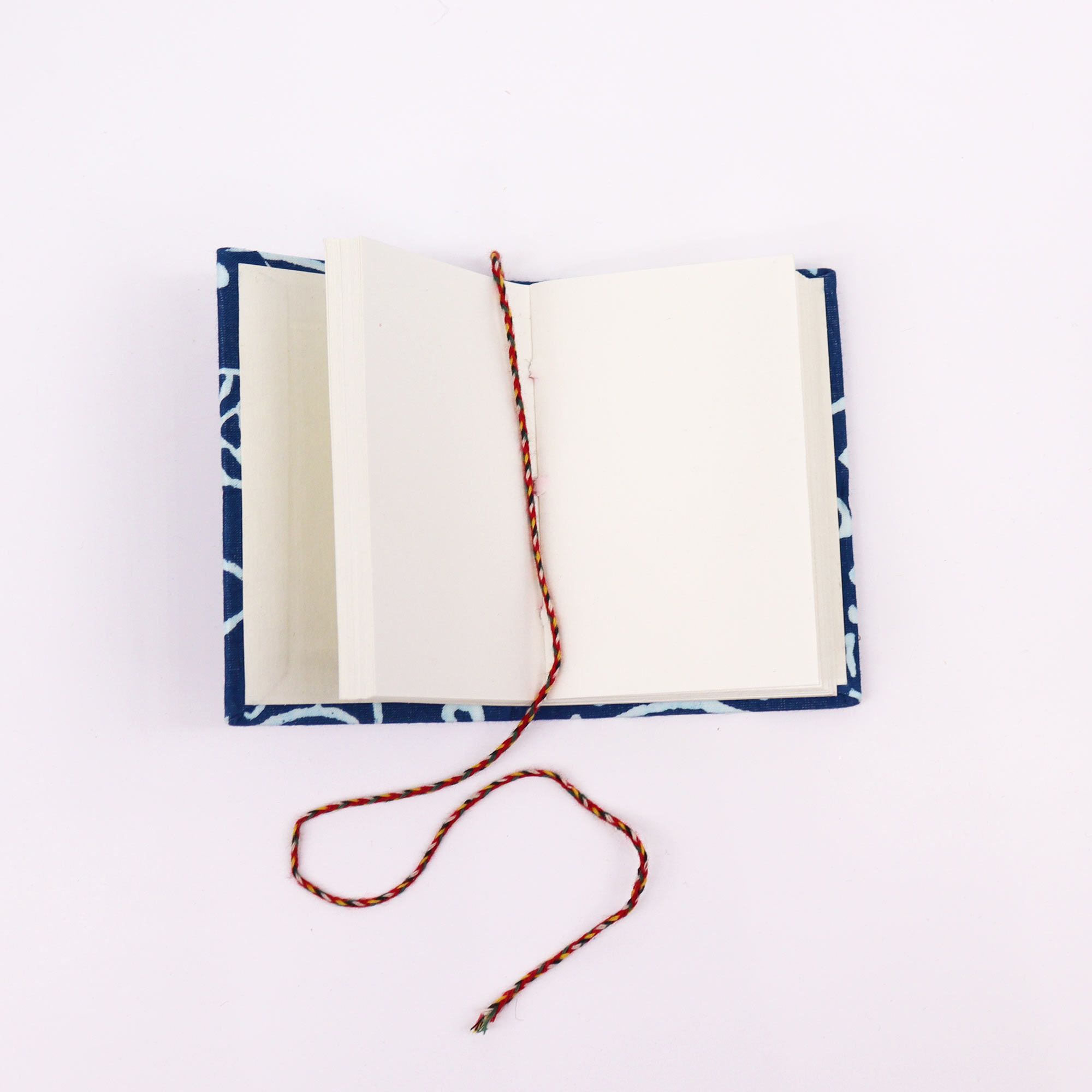 Block Print Assorted Cotton Bound Notebooks 7x10cm - Image 2