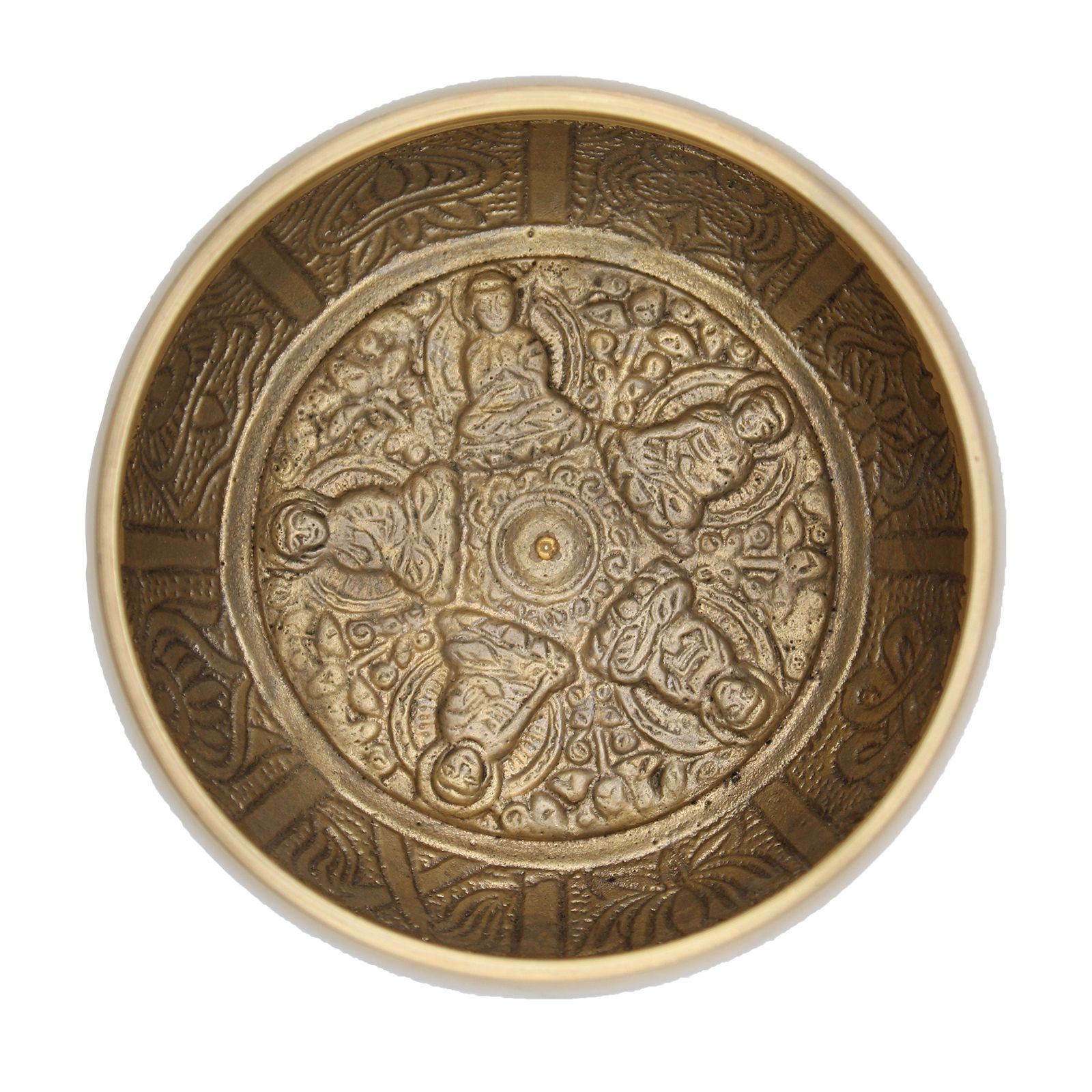 Five Buddha Singing Bowl - Image 3