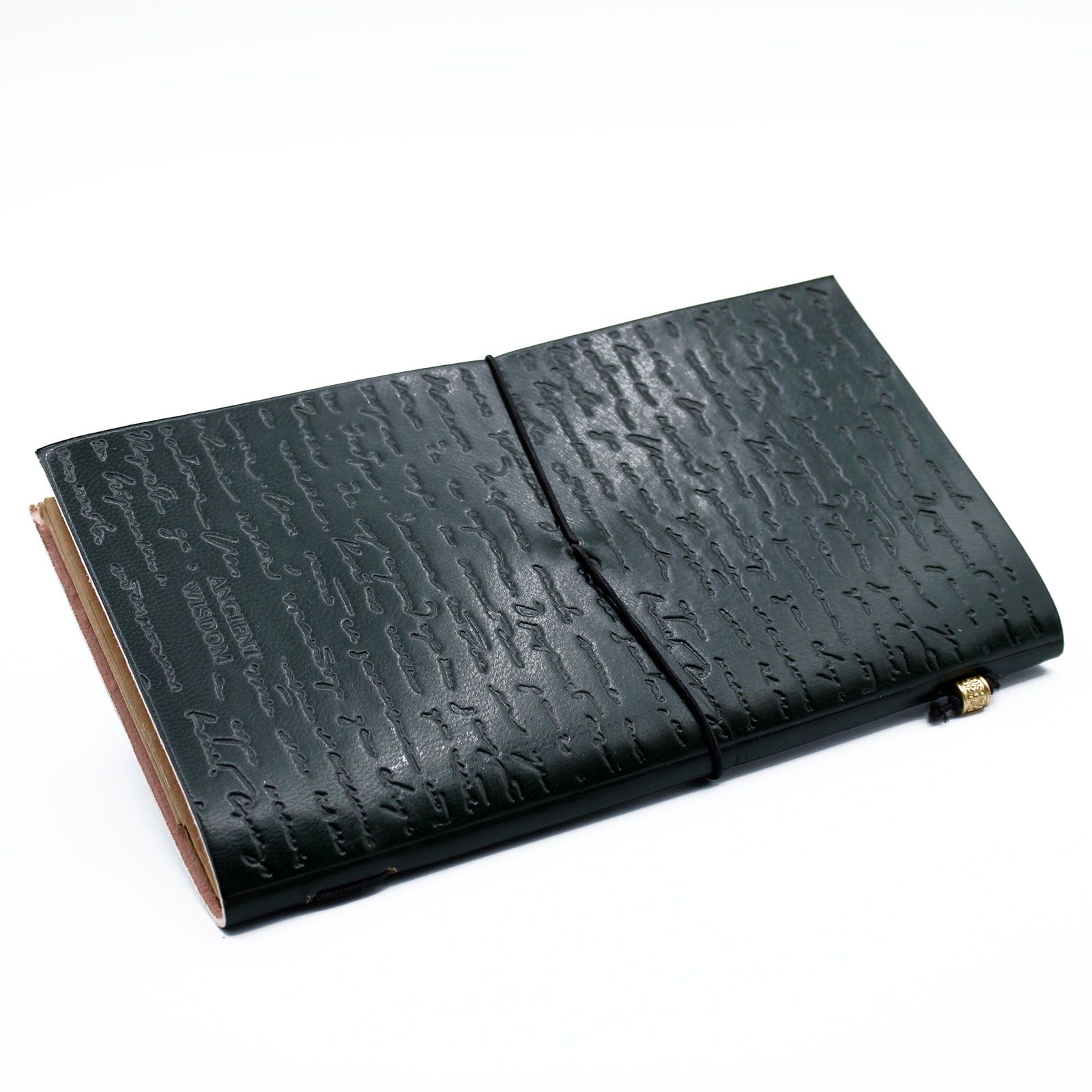 Handmade Leather Journal - If a Story is in You - Green (80 pages) - Image 5