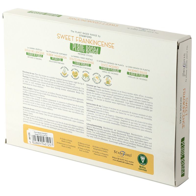 Plant Based Incense Sticks - Sweet Frankincense Sticks - Image 2