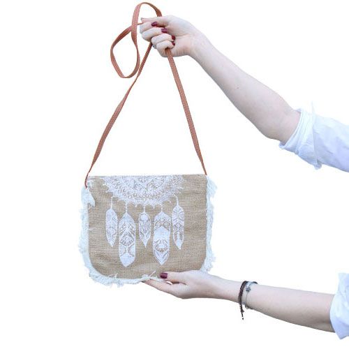 Fab Fringe Bag - Mandela Print - Image 4