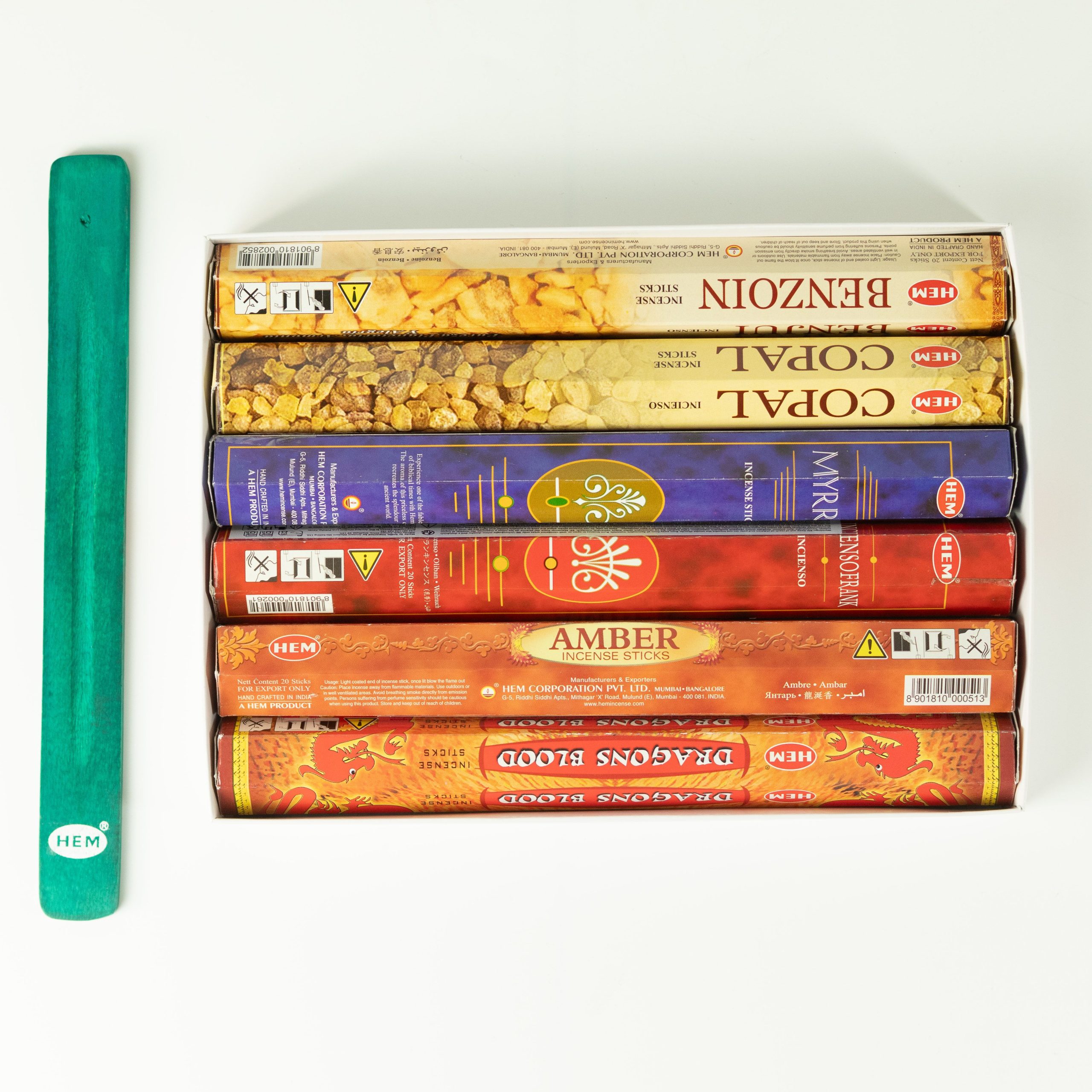 HEM Hexagonal Incense - Resin Collection & Ashcatcher (asst pack 6) - Image 10