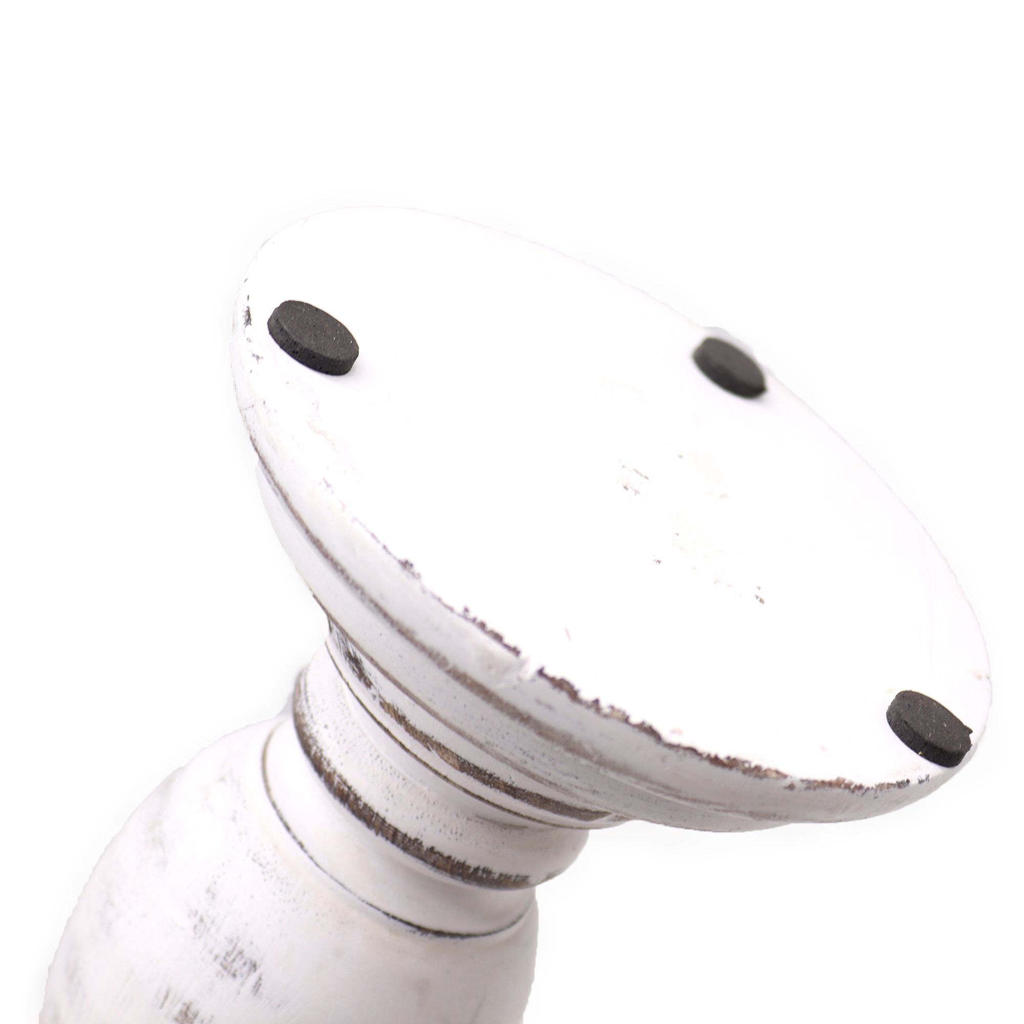 Classic Candle Stand - Whitewash - Medium - Image 2