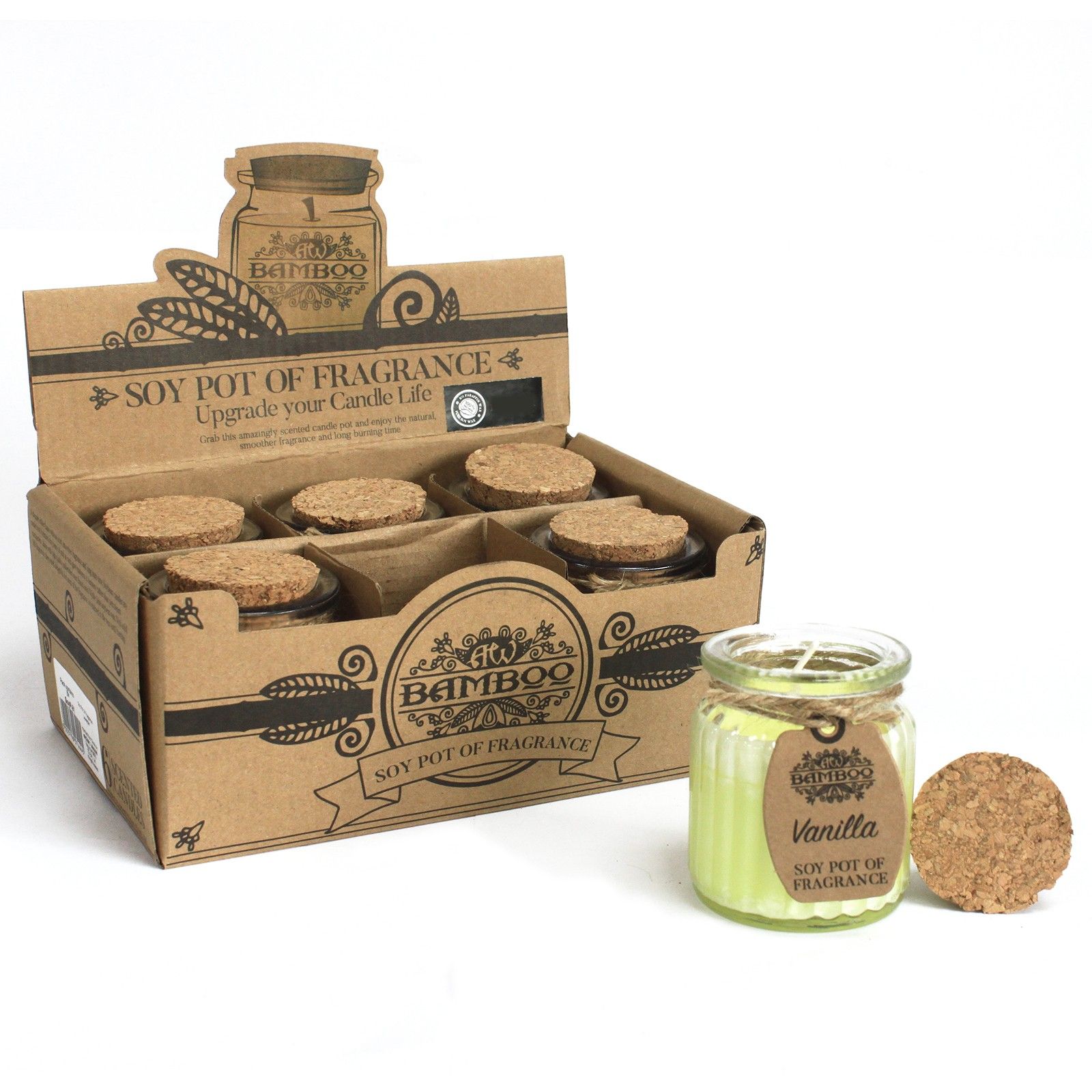 Vanilla Soy Pot of Fragrance Candles - Image 3