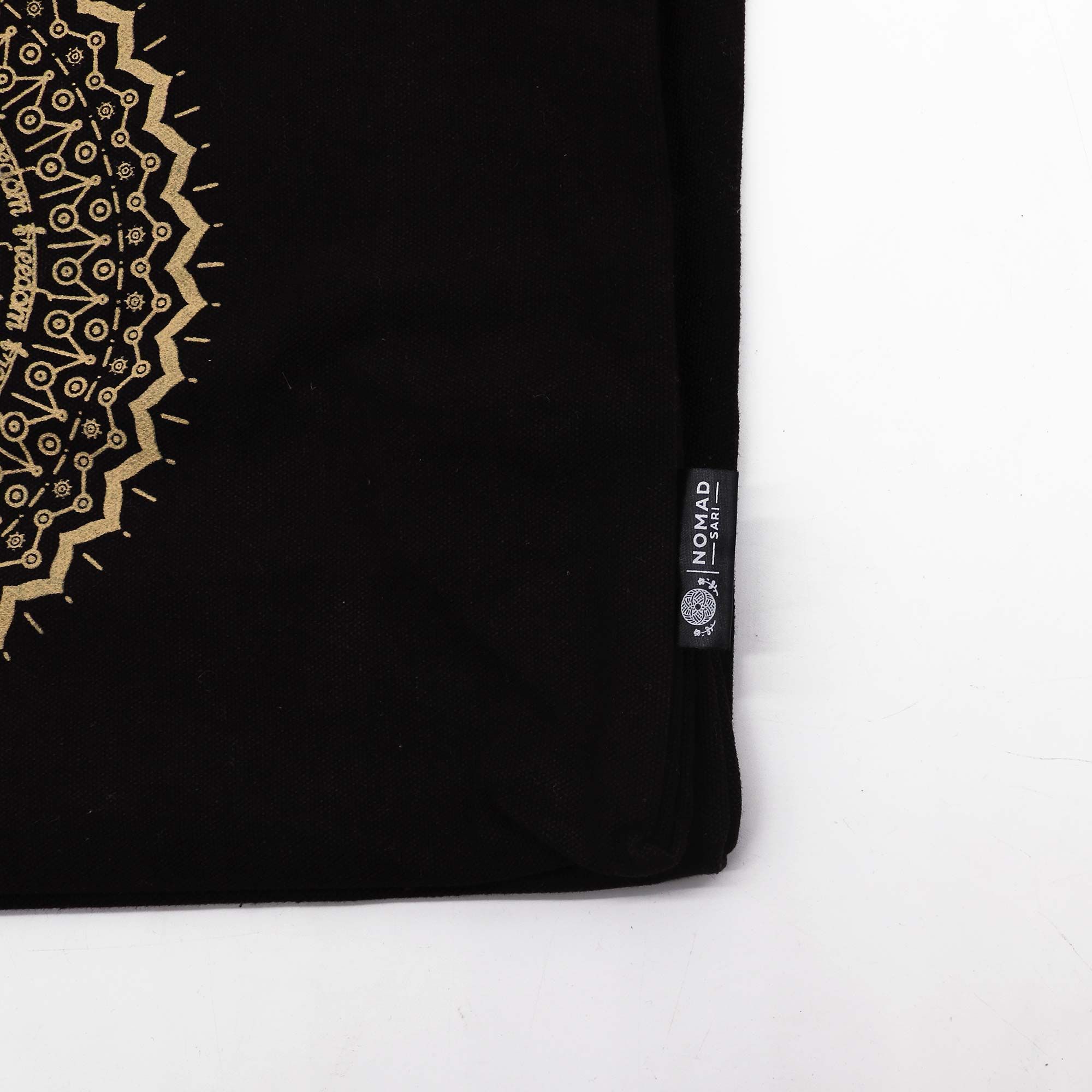 Oversized Stonewash Tote Bag 14oz - Freedom Mandala - Image 3