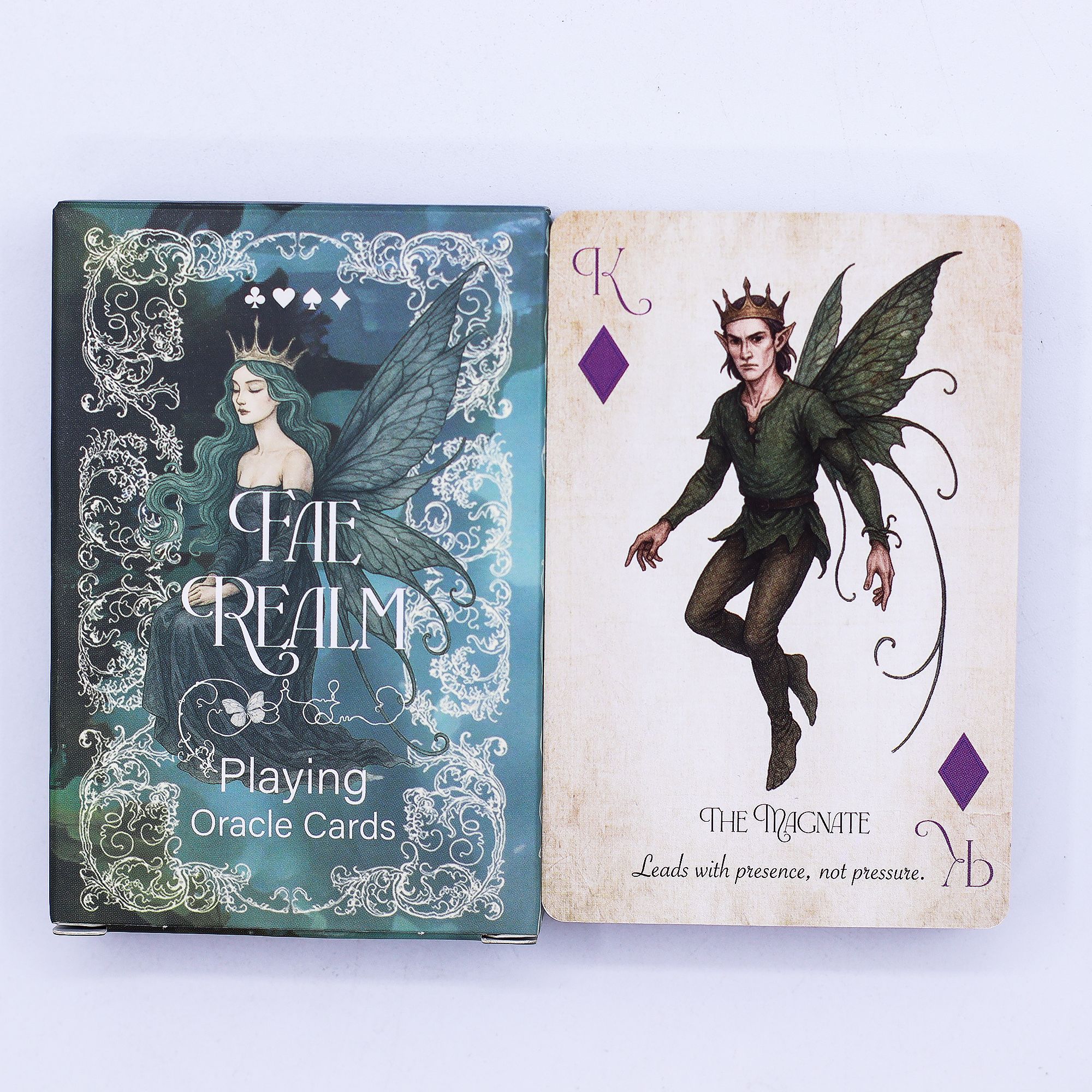 Fae Realm Playing & Oracle Cards – Fairy Theme - Image 10