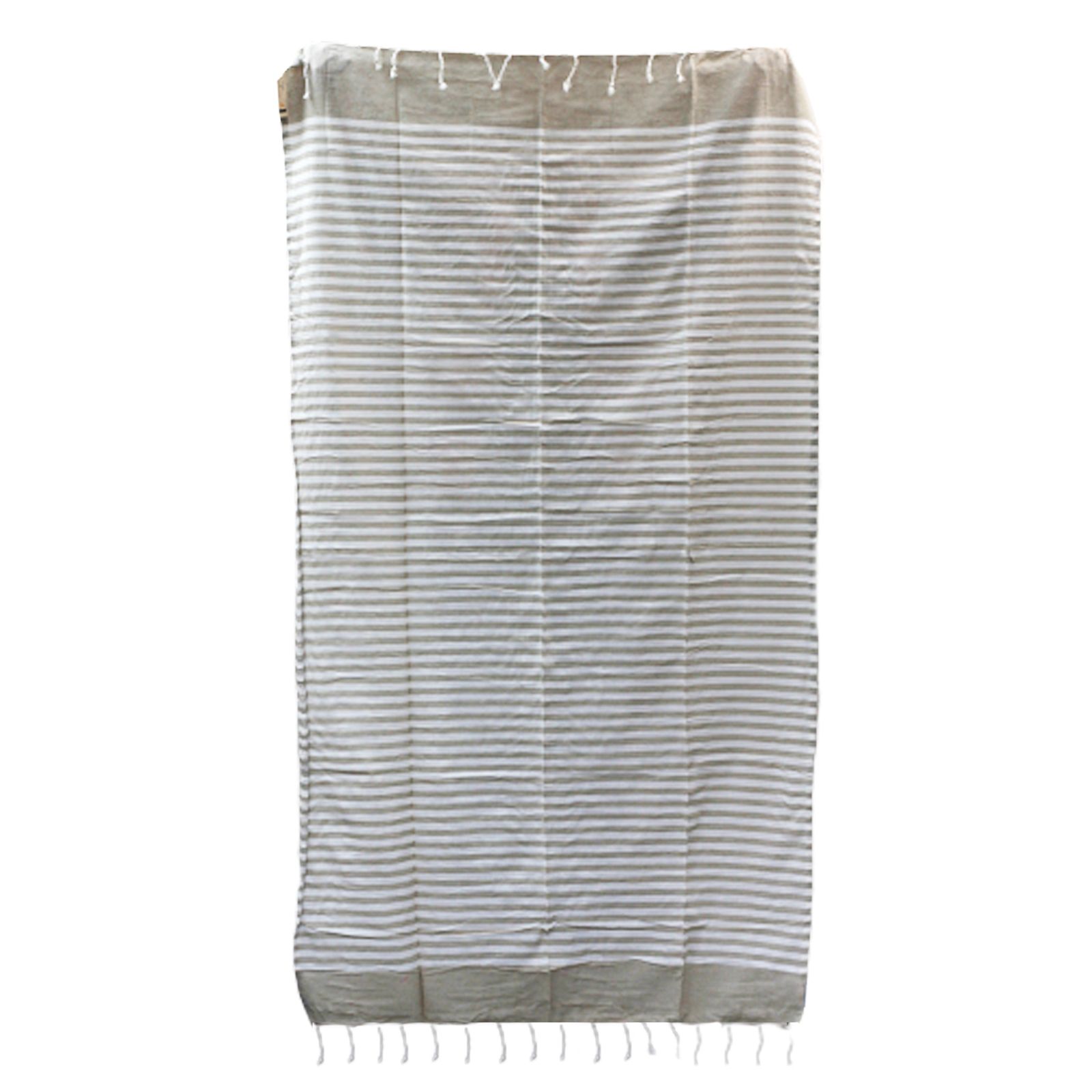 Cotton Pario Towel - 100x180 cm - Warm Sand - Image 3