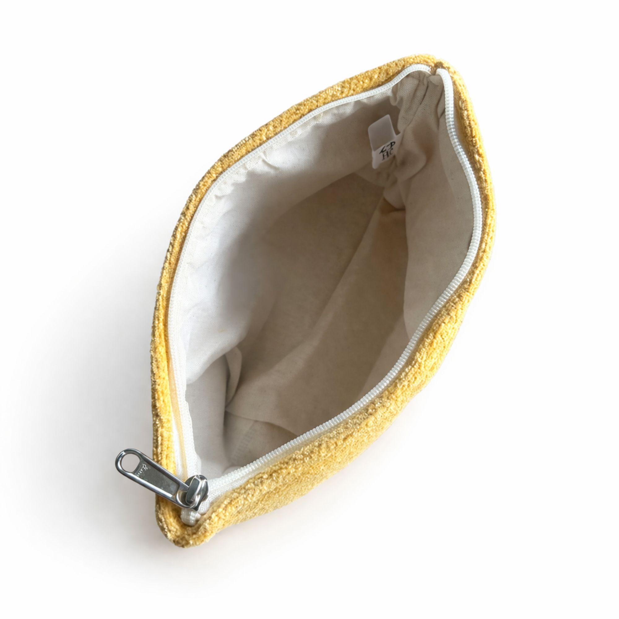 Nomad Sari Indian Jacquard Toiletry Bag - Marigold Loom - Image 7