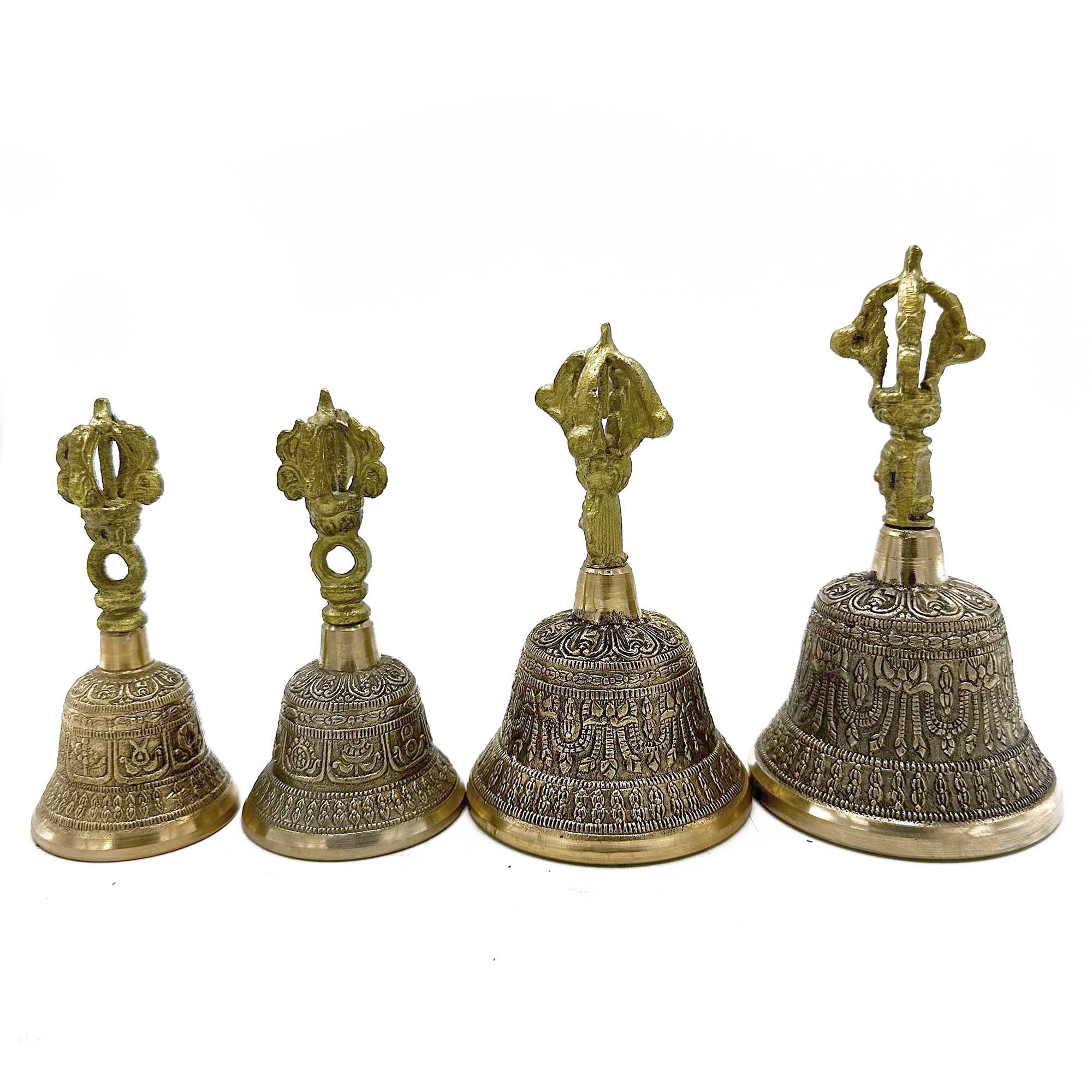 Large Tibetan Tingsha Bell - 7.5x13cm - Image 4