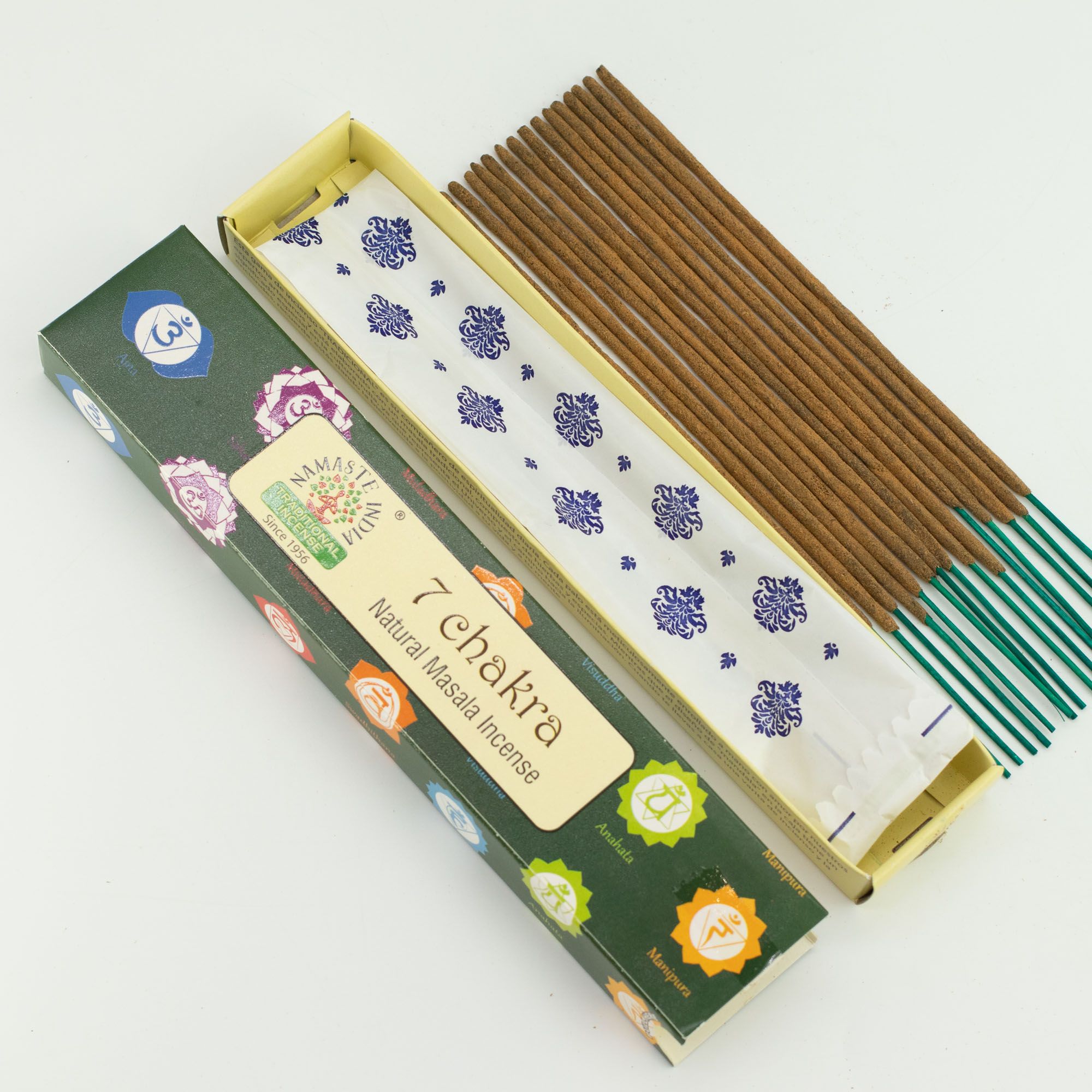 Namaste Mandala Masala Incense - 7 Chakra - Image 4