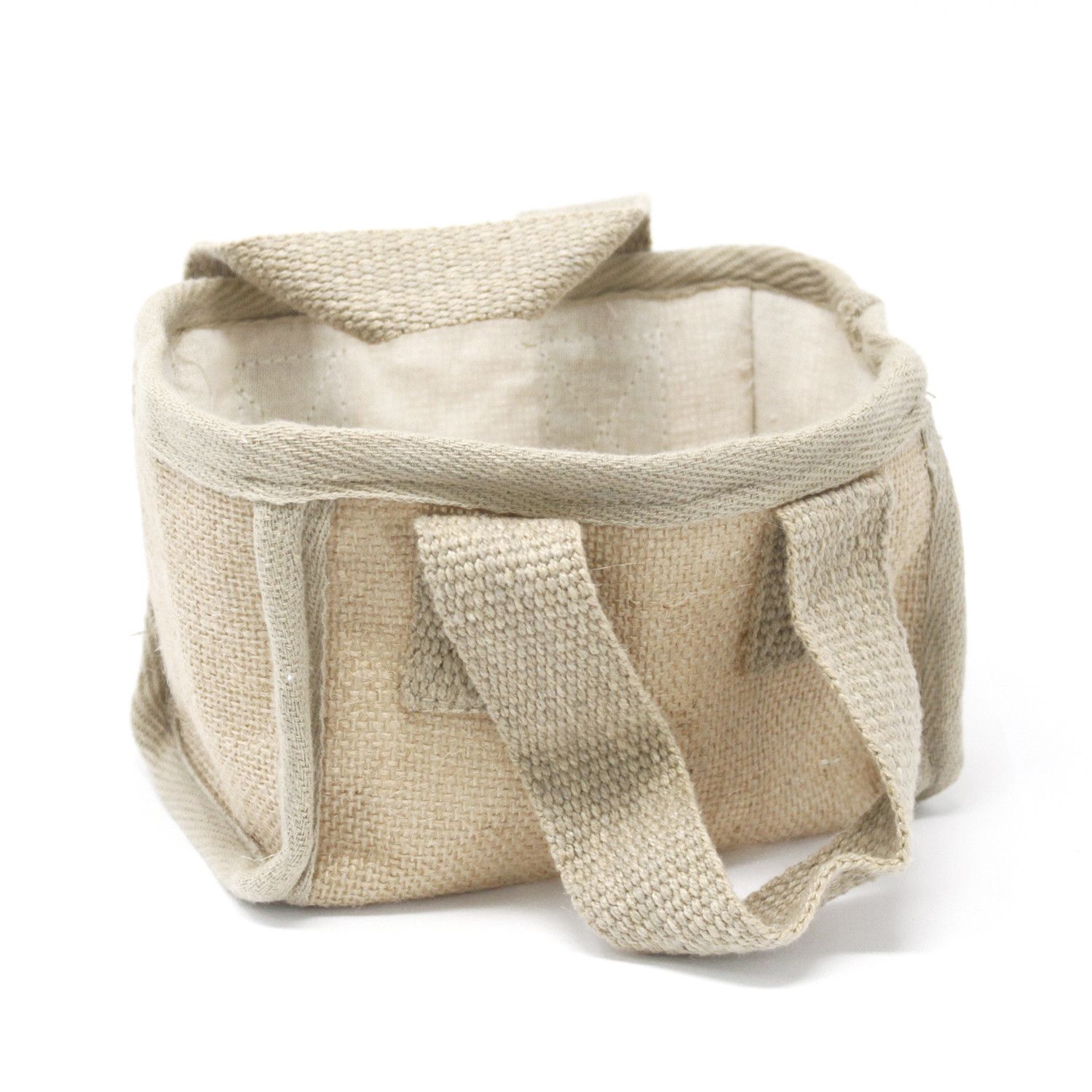 Mini Shopping Basket - 16x10x12cm - Nat - Image 4