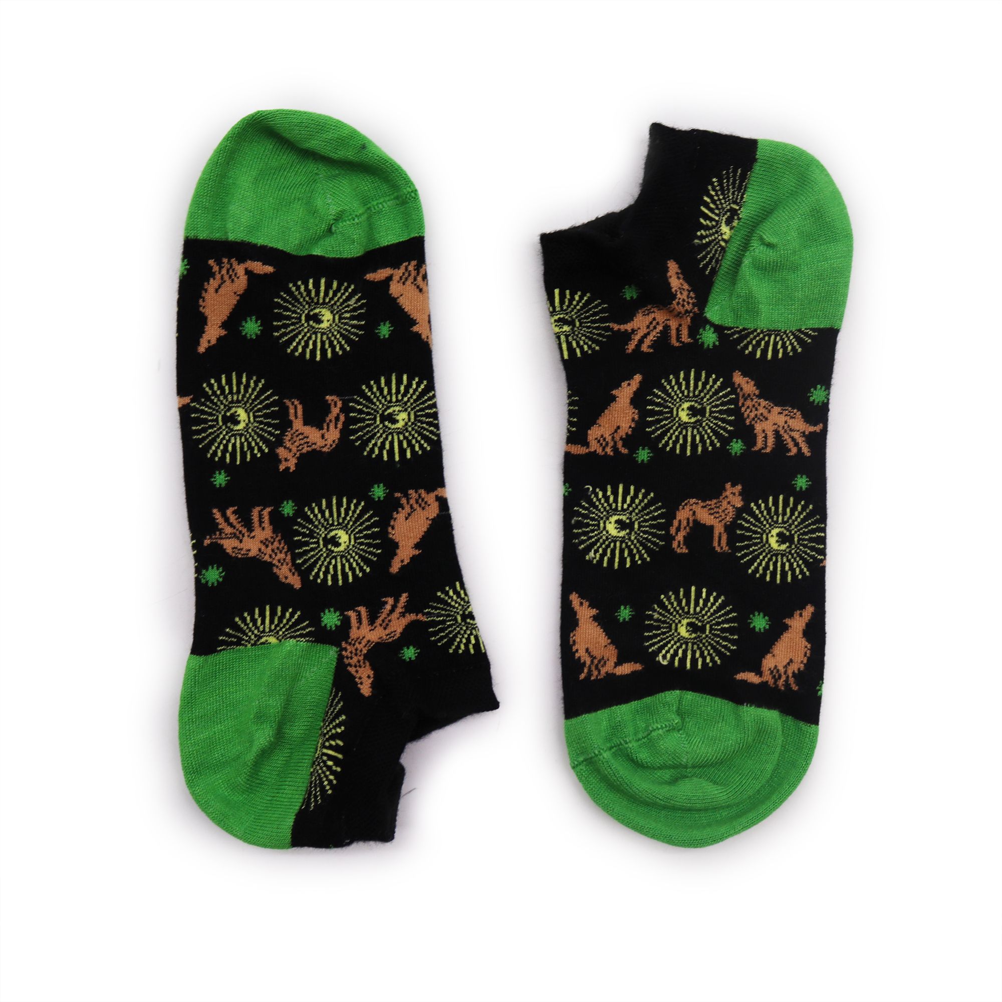 S/M Hop Hare Bamboo Socks Low (3.5-6.5) - Moonlight Wolfs - Image 4