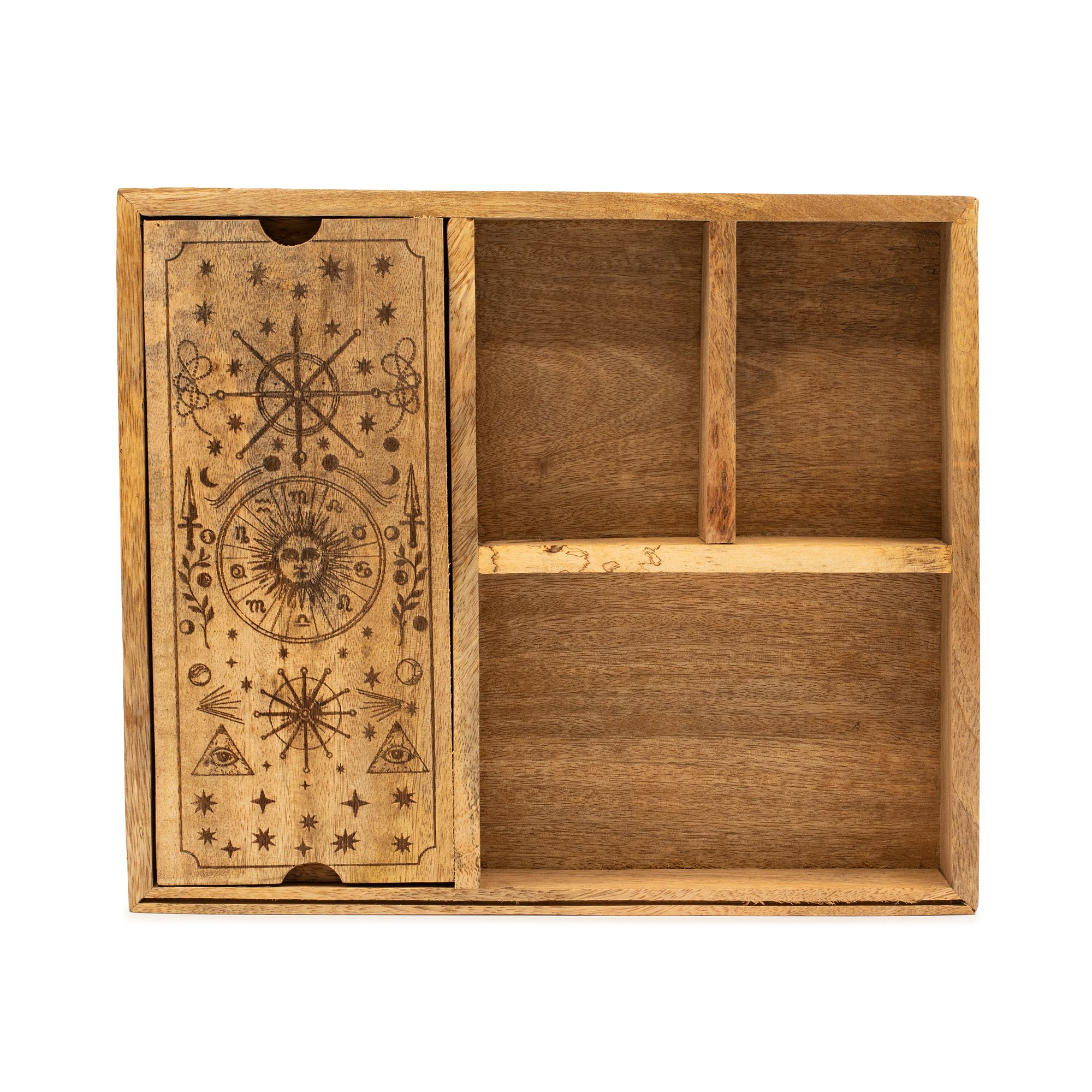 Four Section Tarot Box with Card Holder - Image 7