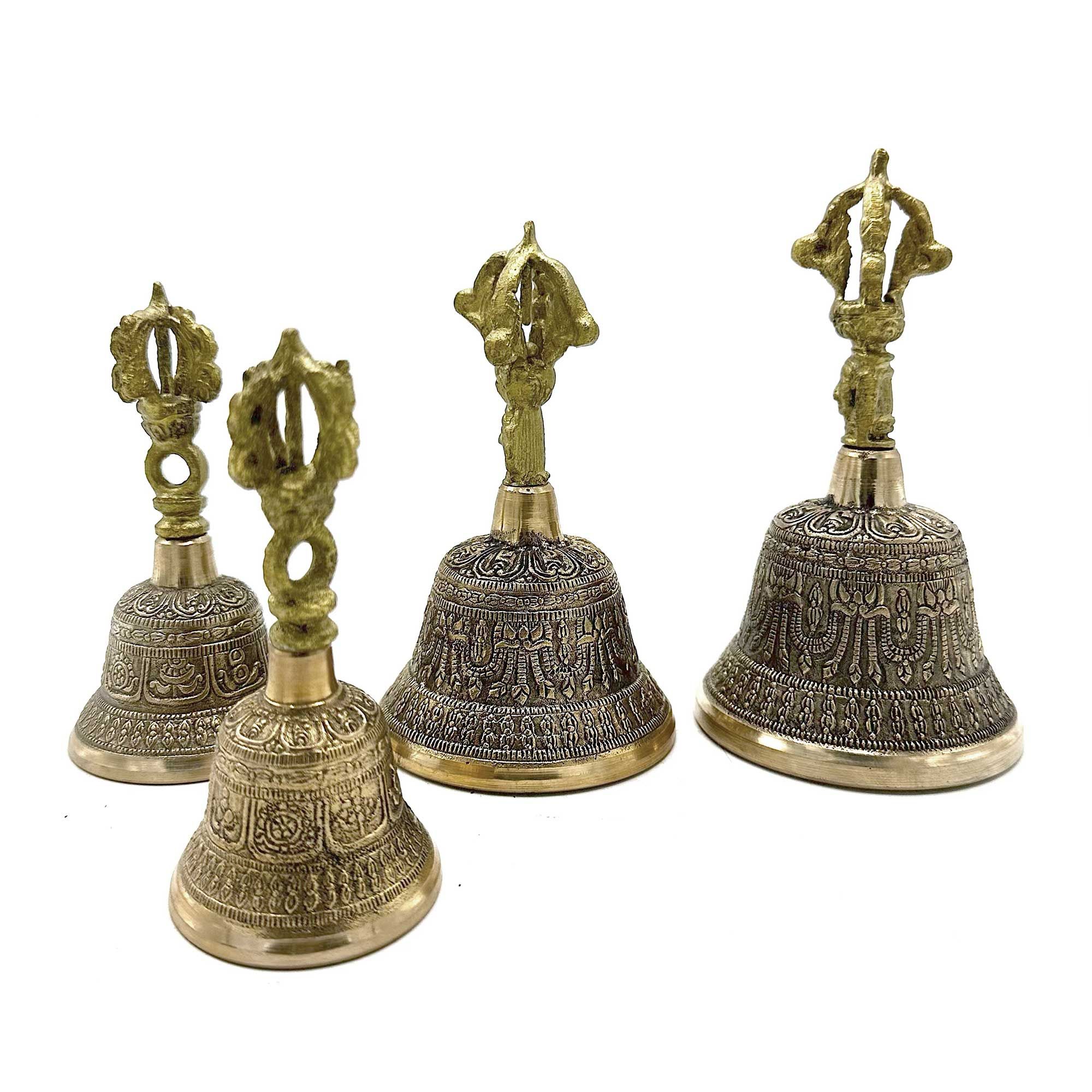 Medium Tibetan Tingsha Bell - 6x11.5cm - Image 3