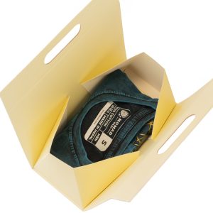 Flat Pack Gift Box - Hand Box (20x10x20cm) - Ivory