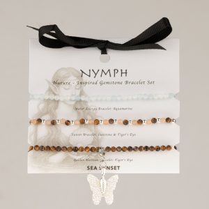 Nymph Spirit Gemstone Bracelet Set