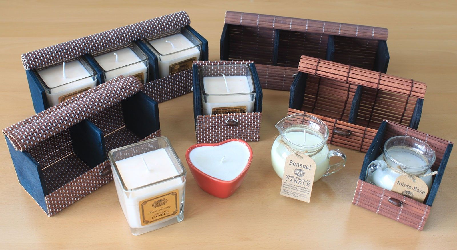 Triple Box Slatted Bamboo - Image 2