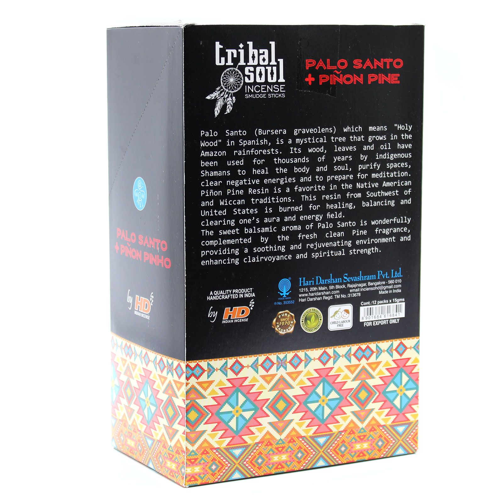 Tribal Soul Incense Sticks - Palo Santo + Pinon Pine - Image 6