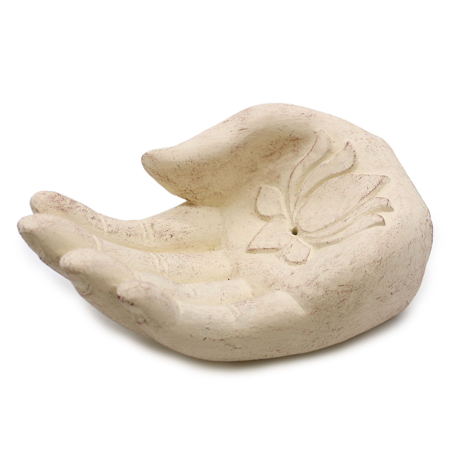 Hand Incense Burner - Lotus (white) - Image 8