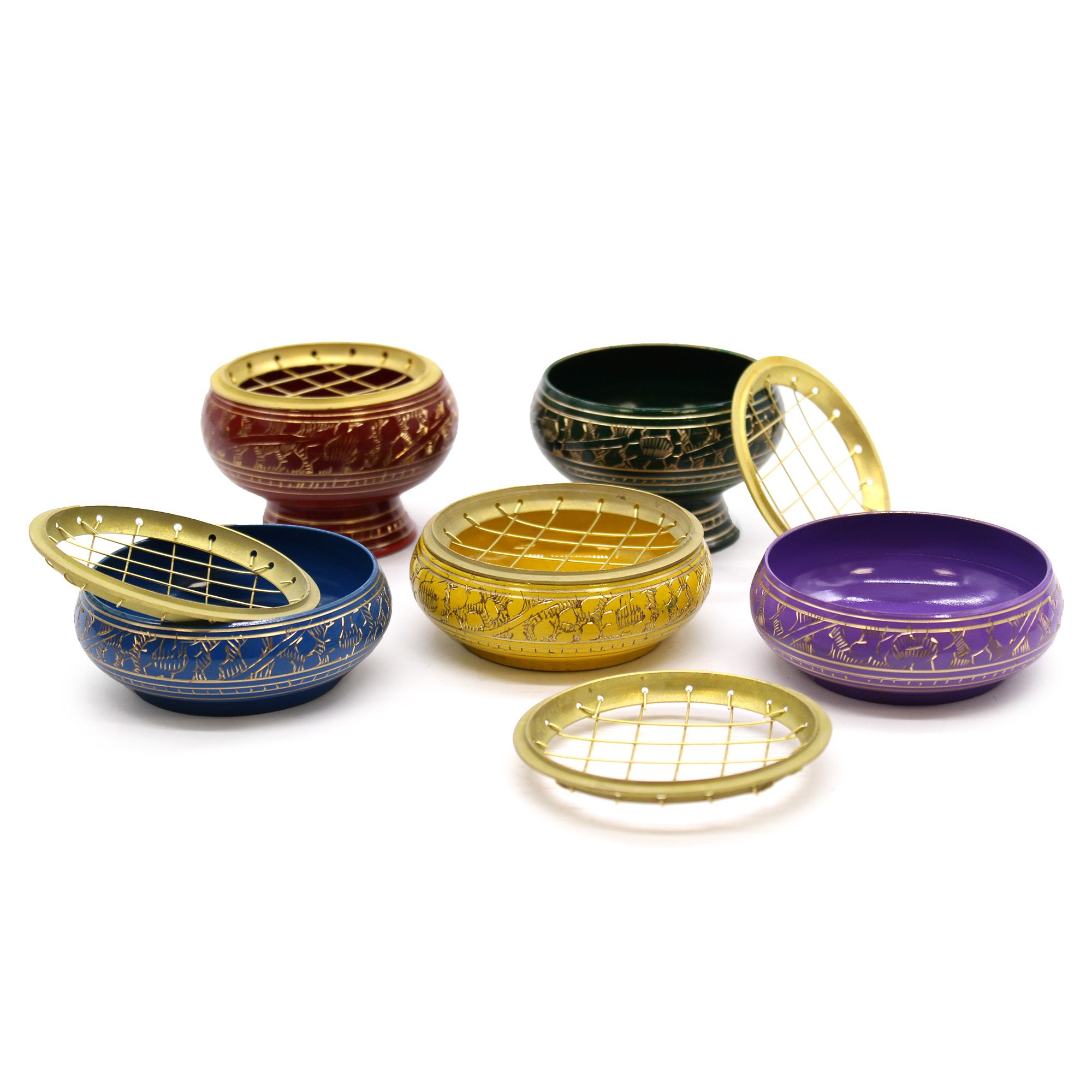 Chakra Charcoal Incense Jar - Heart - Image 2