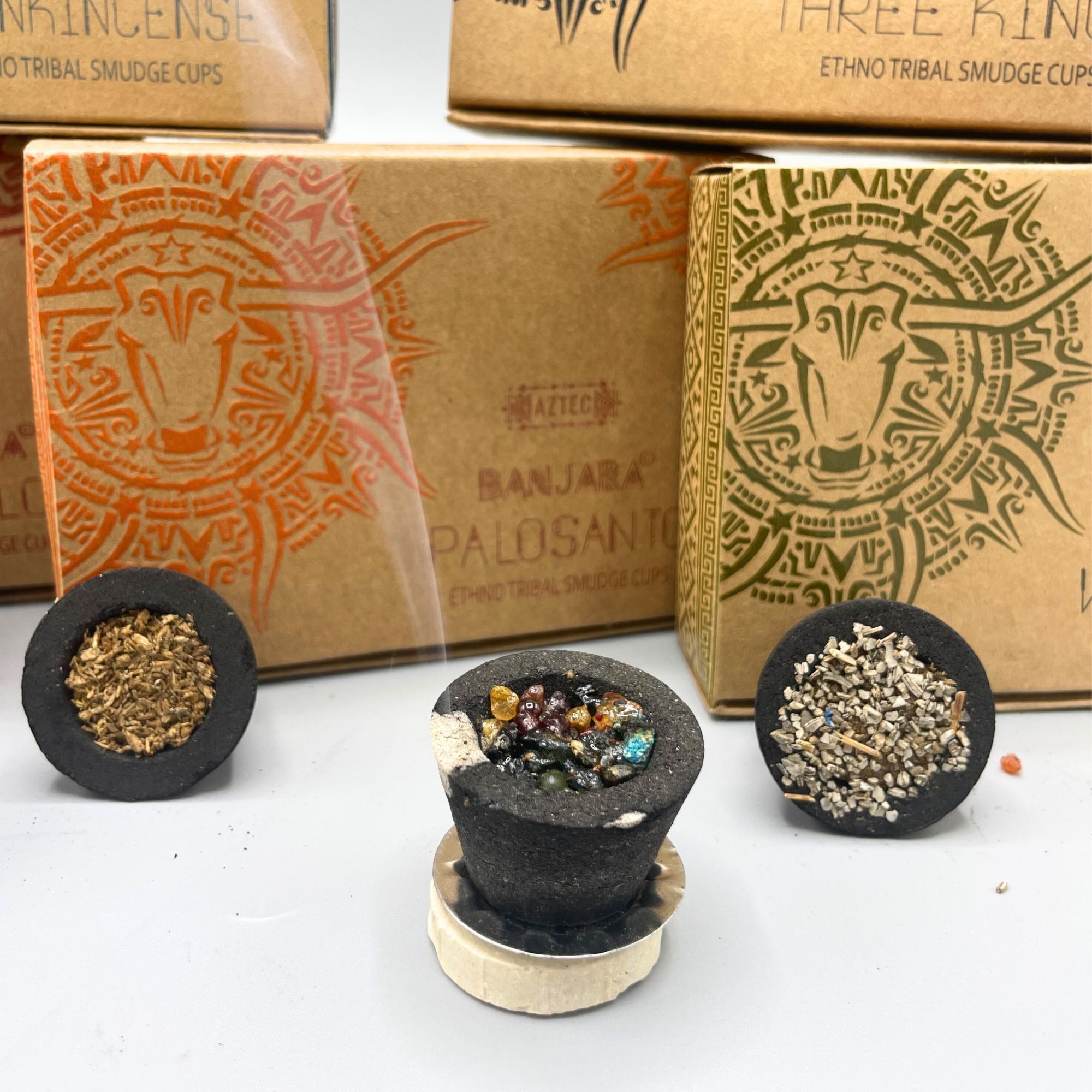 Banjara Resin Cups - Mayan Myyrh - Image 2