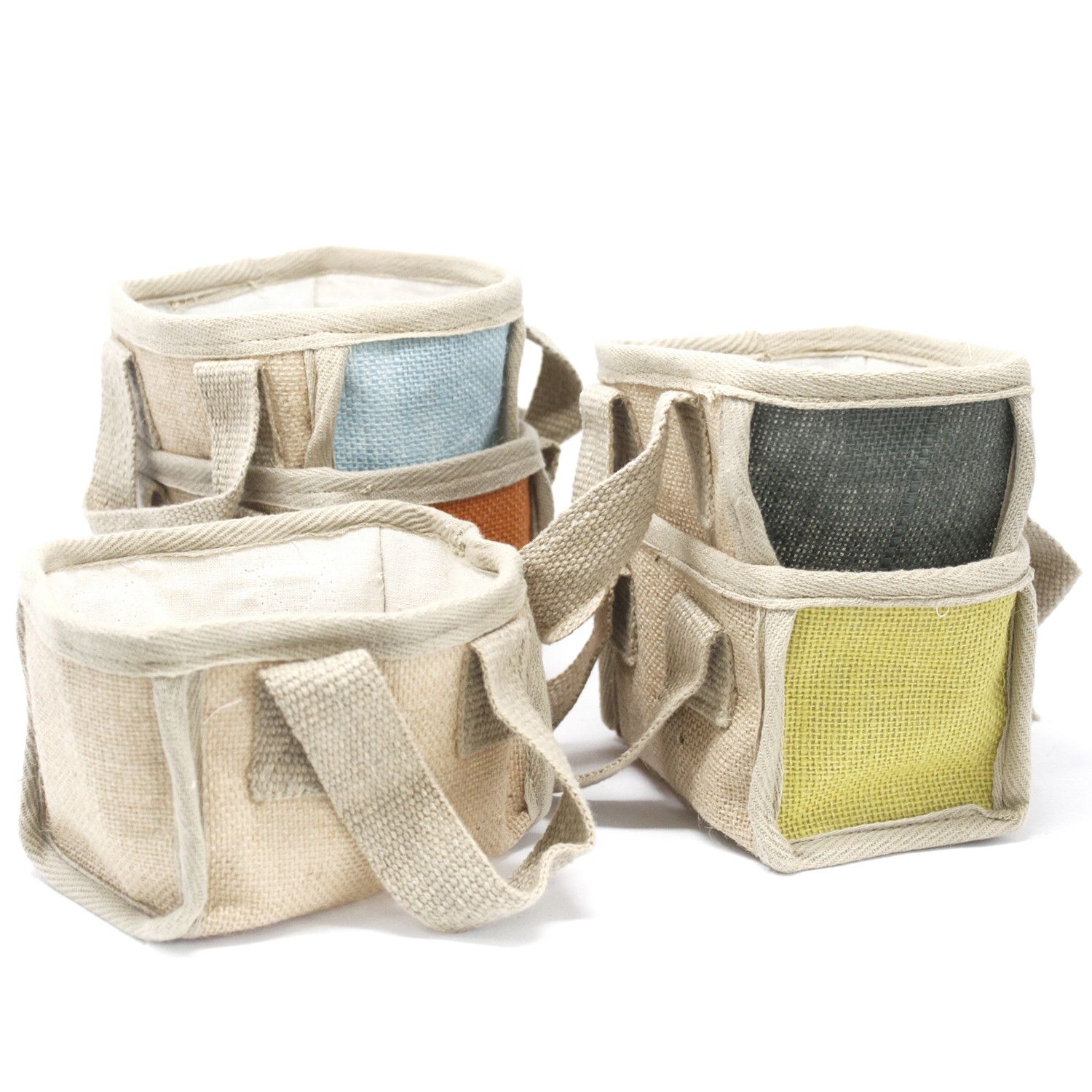 Mini Shopping Basket - 16x10x12cm - Turmeric - Image 2