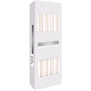 Taper Candle - Pearl