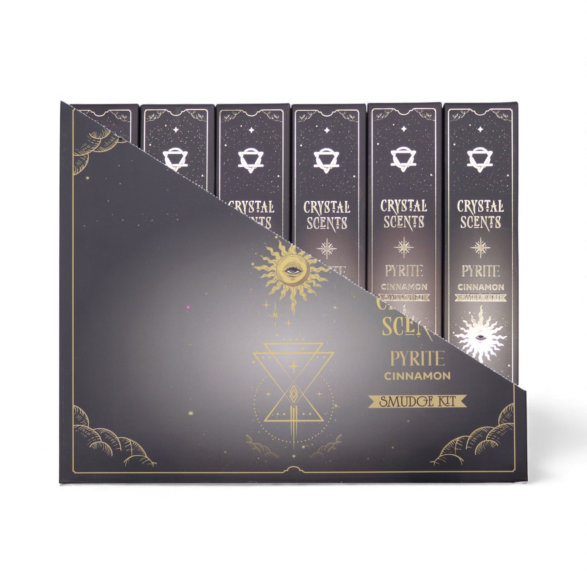 Pyrite Crystal Scents Smudge Incense - Cinnamon - Image 4