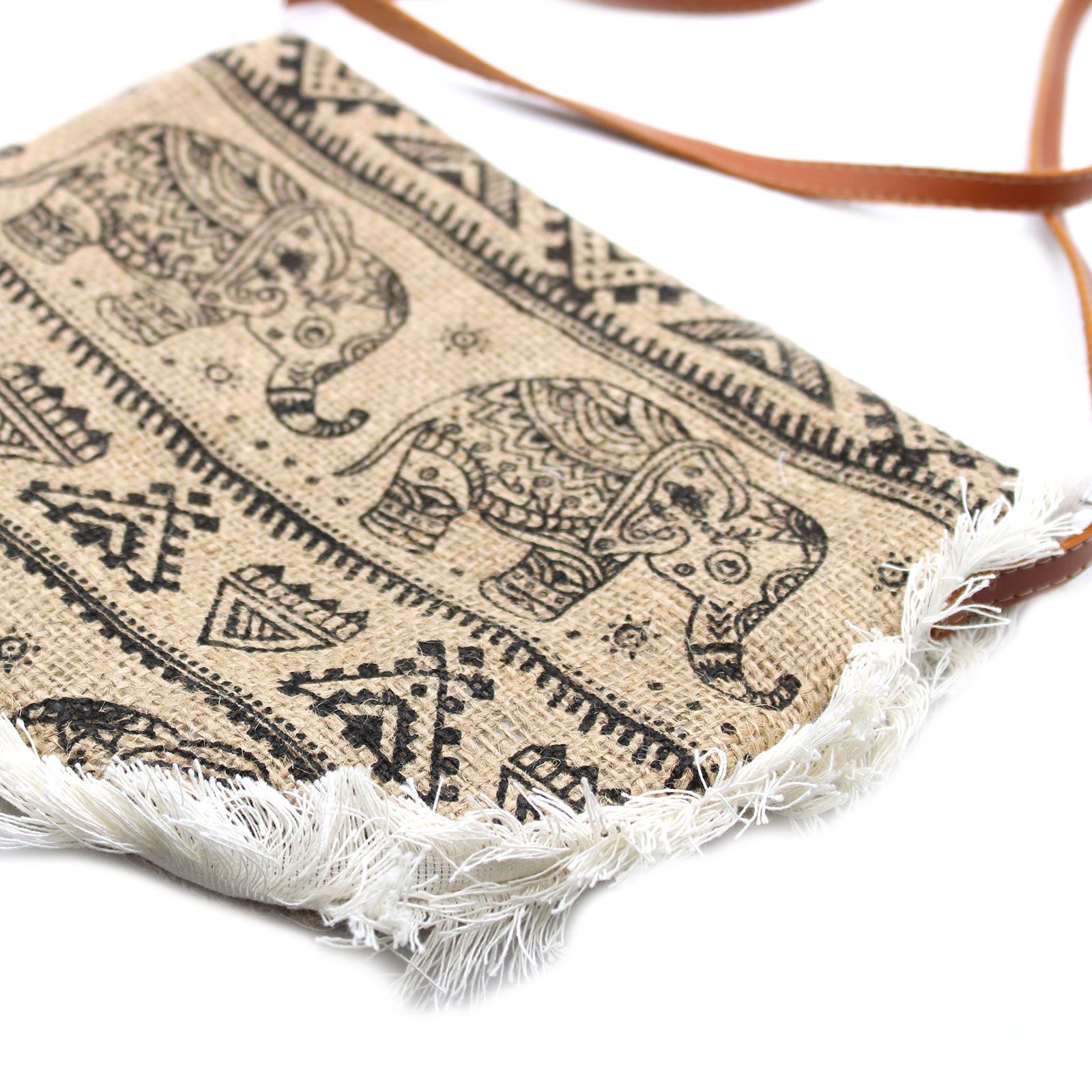Fab Fringe Bag - Elephant Print - Image 2