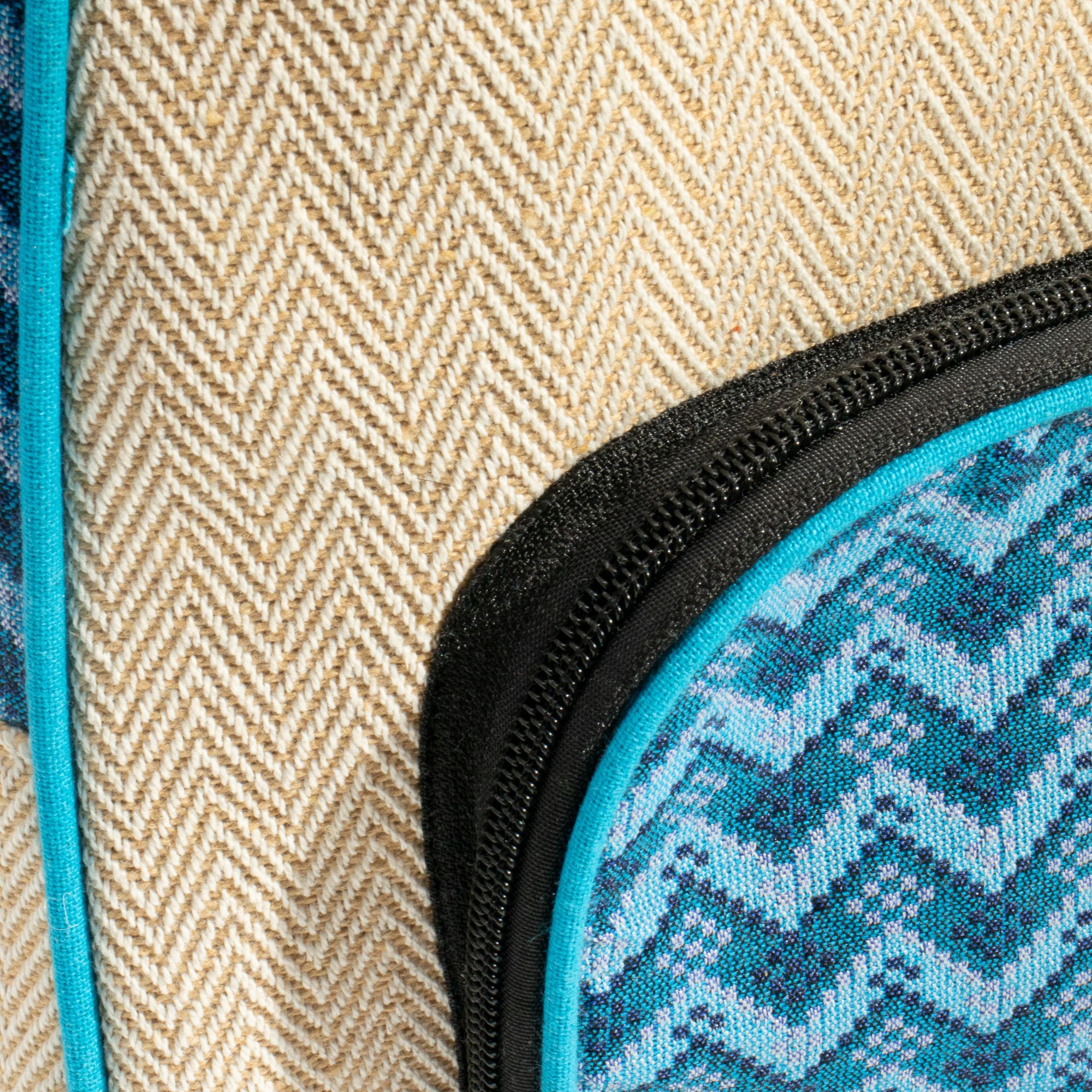 Medium Kathmandu Backpack – Dhaka Design (30x21x9cm) - Image 12