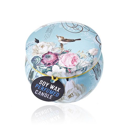 Art Tin Candle - Assorted Design - Parisian Weekend - Peonies - Image 11