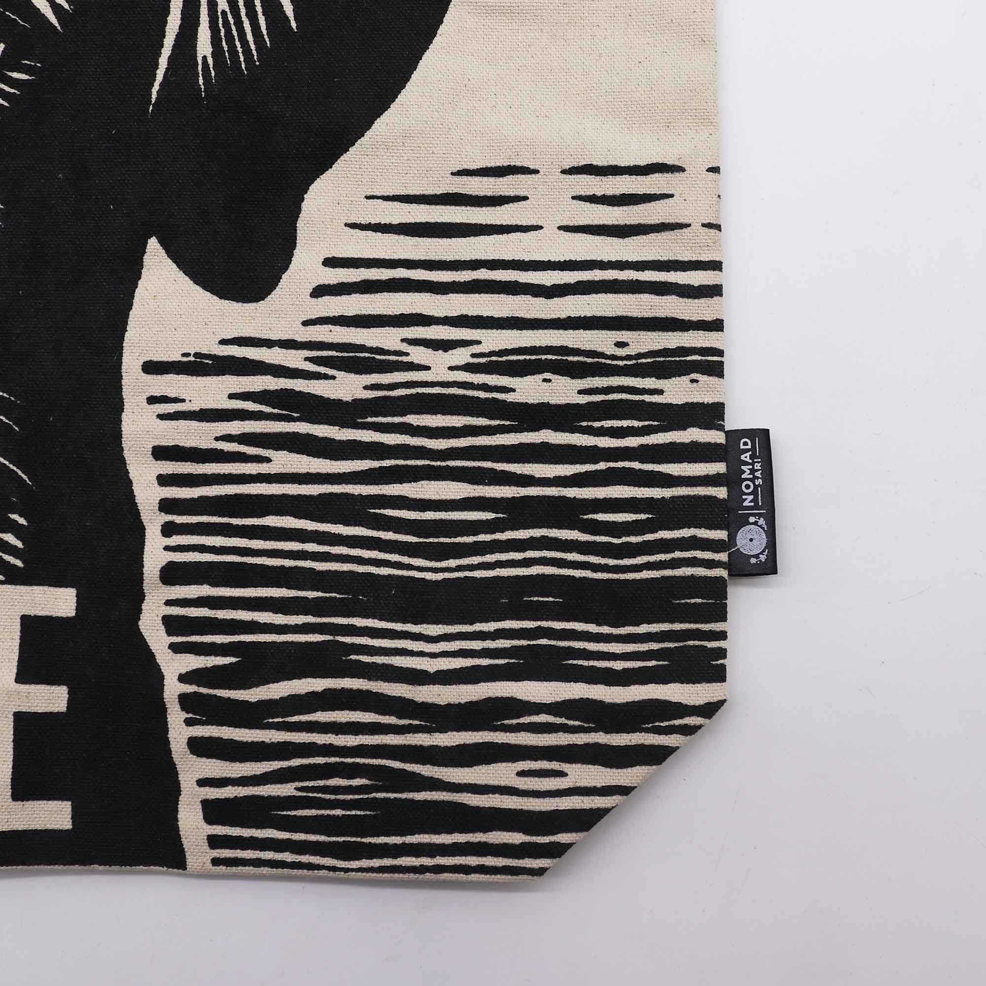 Iconic Classic Tote Bag - It's a Dogs Life - White 10oz - Image 4