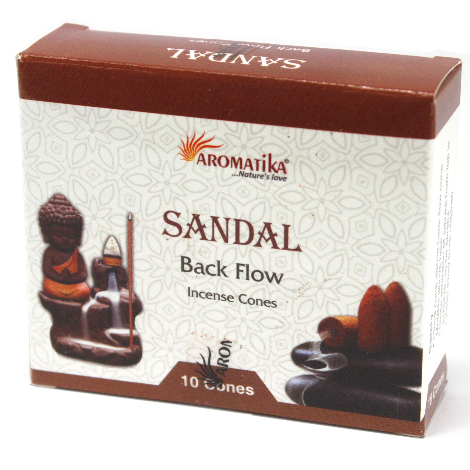 Aromatica Backflow Incense Cones - Sandalwood - Image 2