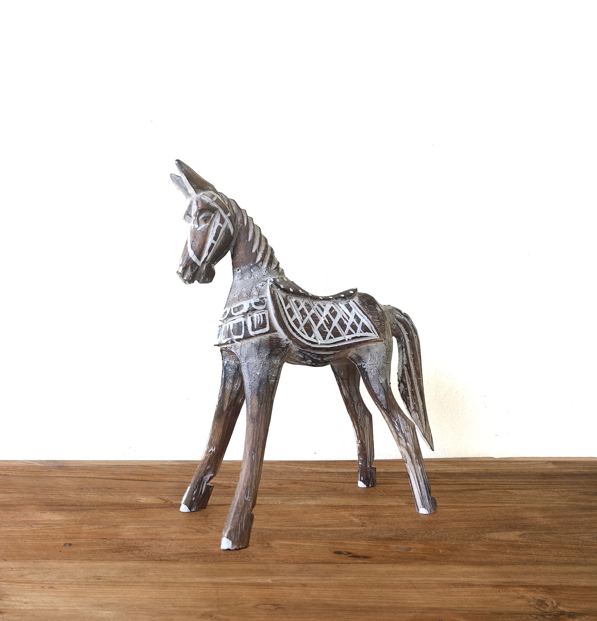 Medium Antique Horse 25 cm - Image 2
