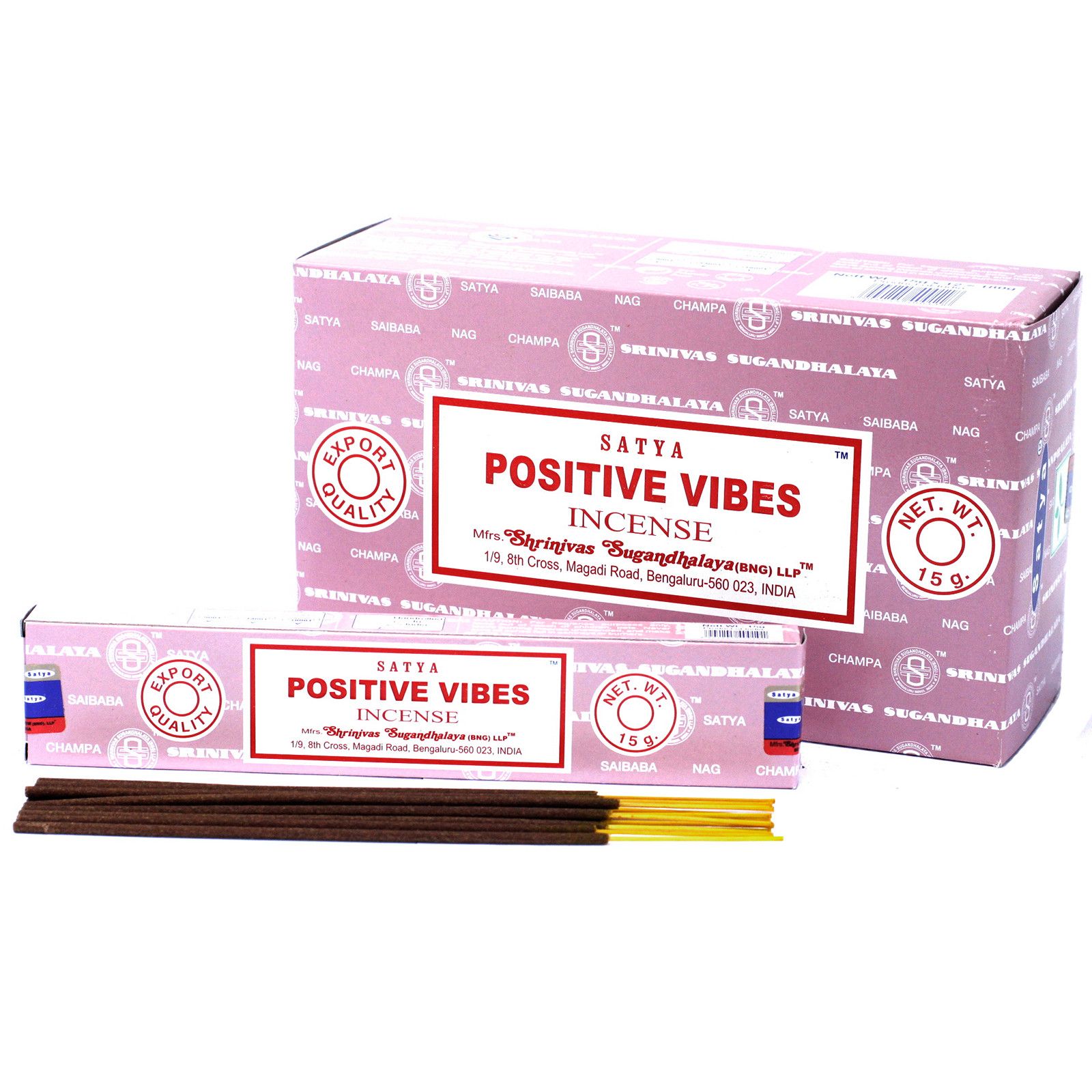 Satya Incense 15gm - Positive Vibes - Image 2