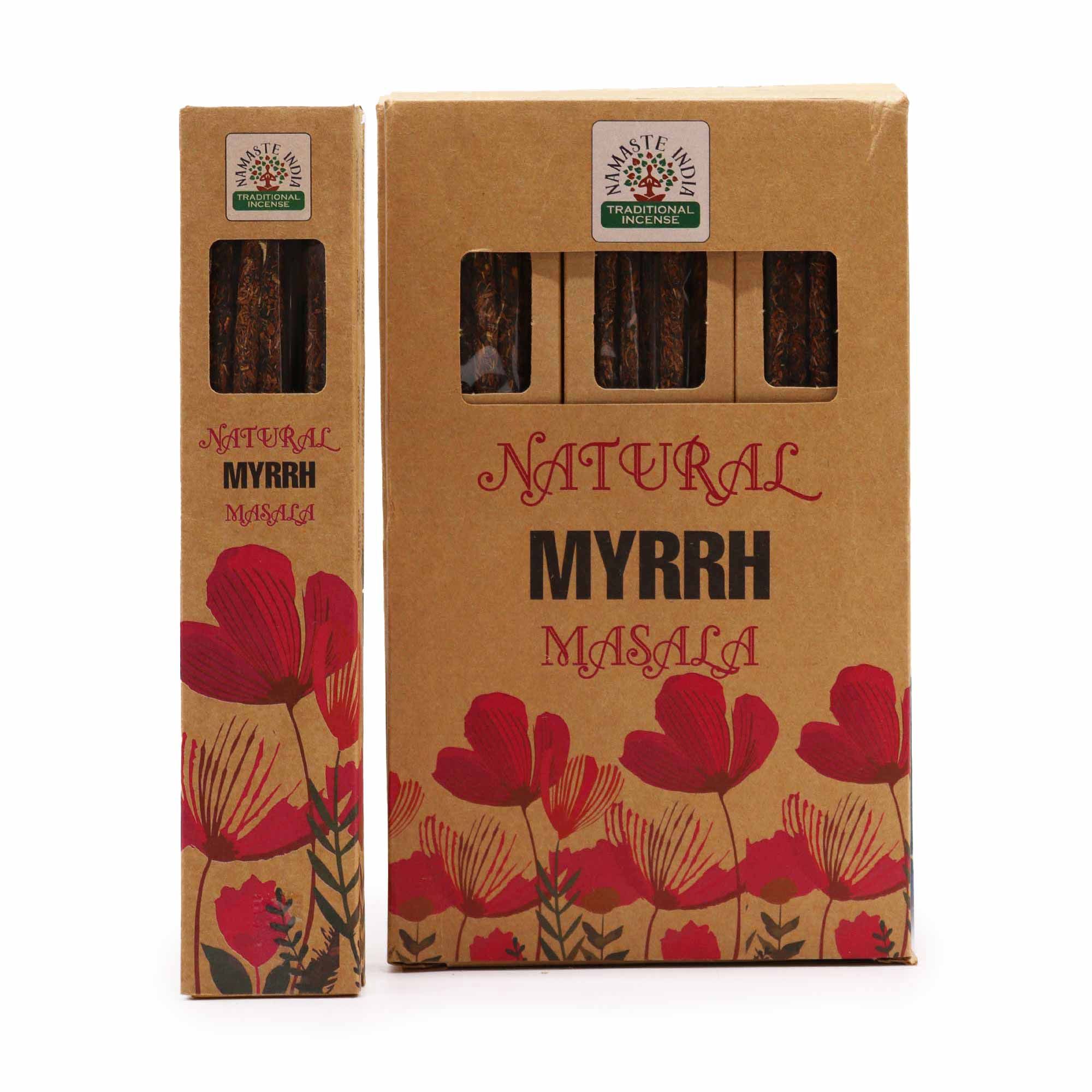 Natural Botanical Masala Incense - Myrrh - Image 2