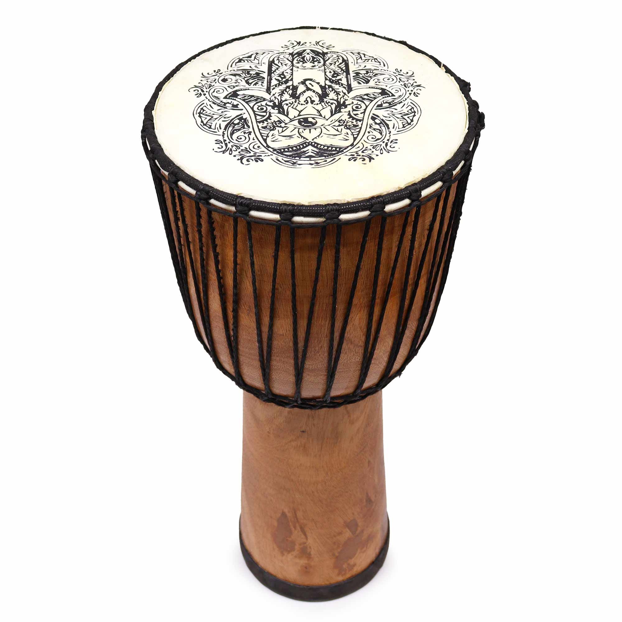 Hamsa Wide Top Djembe Drum - 22cm - Image 3