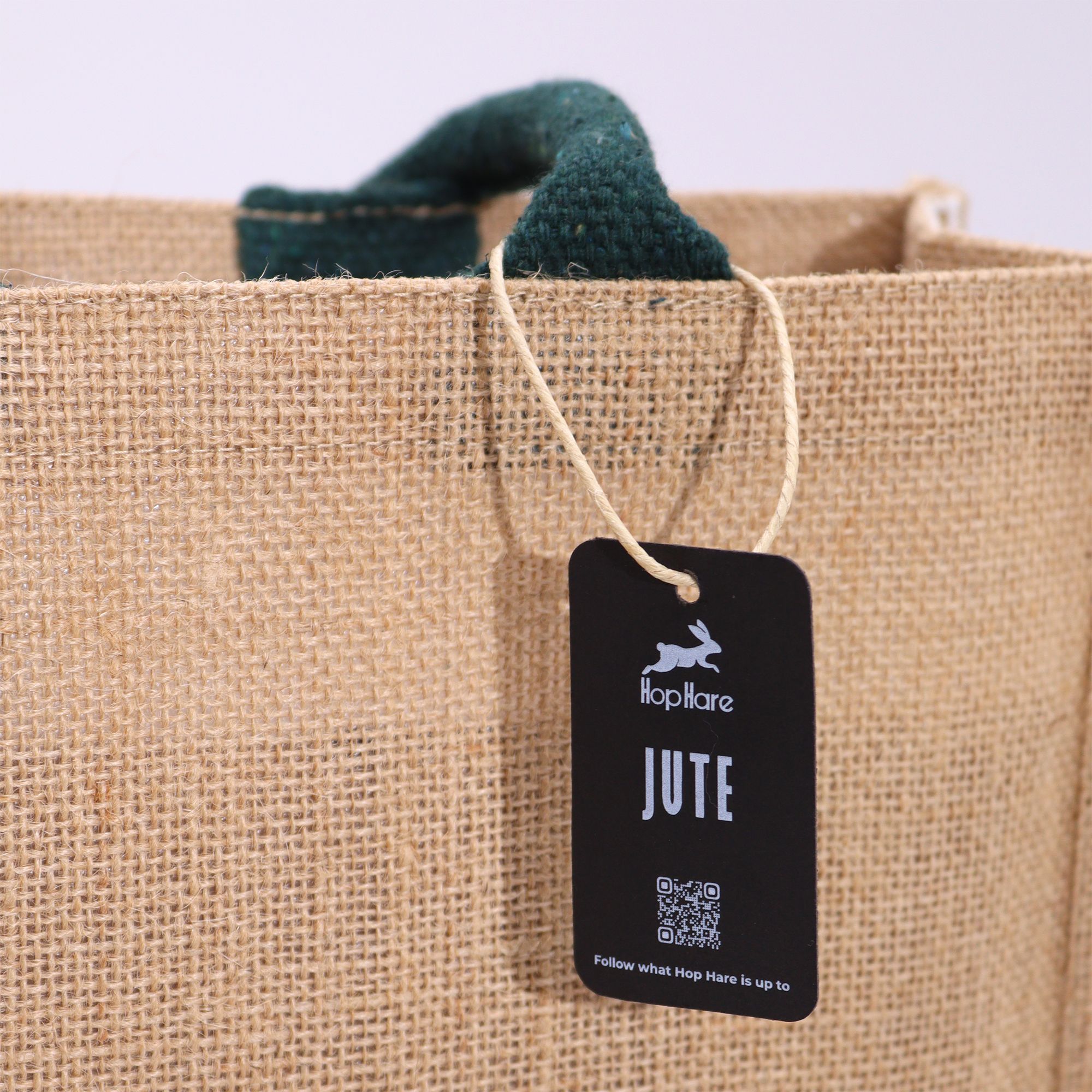 Hop Hare Jute Big Bag - I am Powerful - Image 7