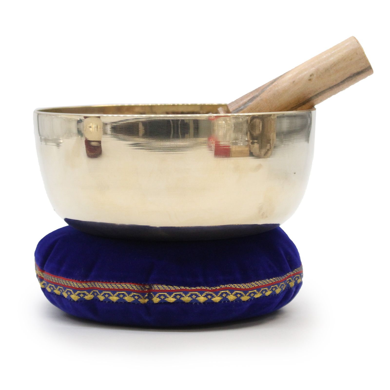 Singing Bowl Velvet Cushion - 16cm - Image 7