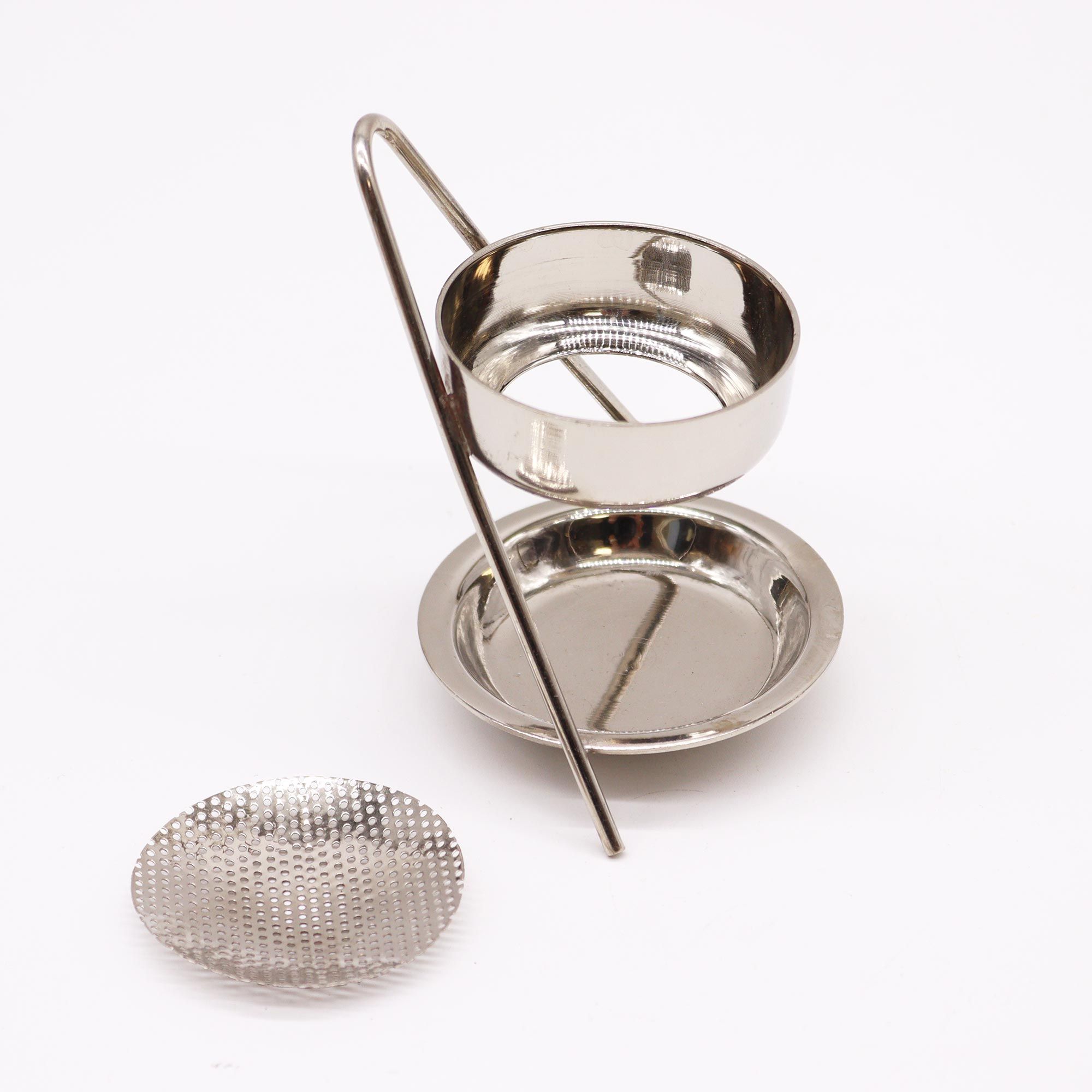 Plated Brass Resin Incense Warmer - Fixed - Image 2