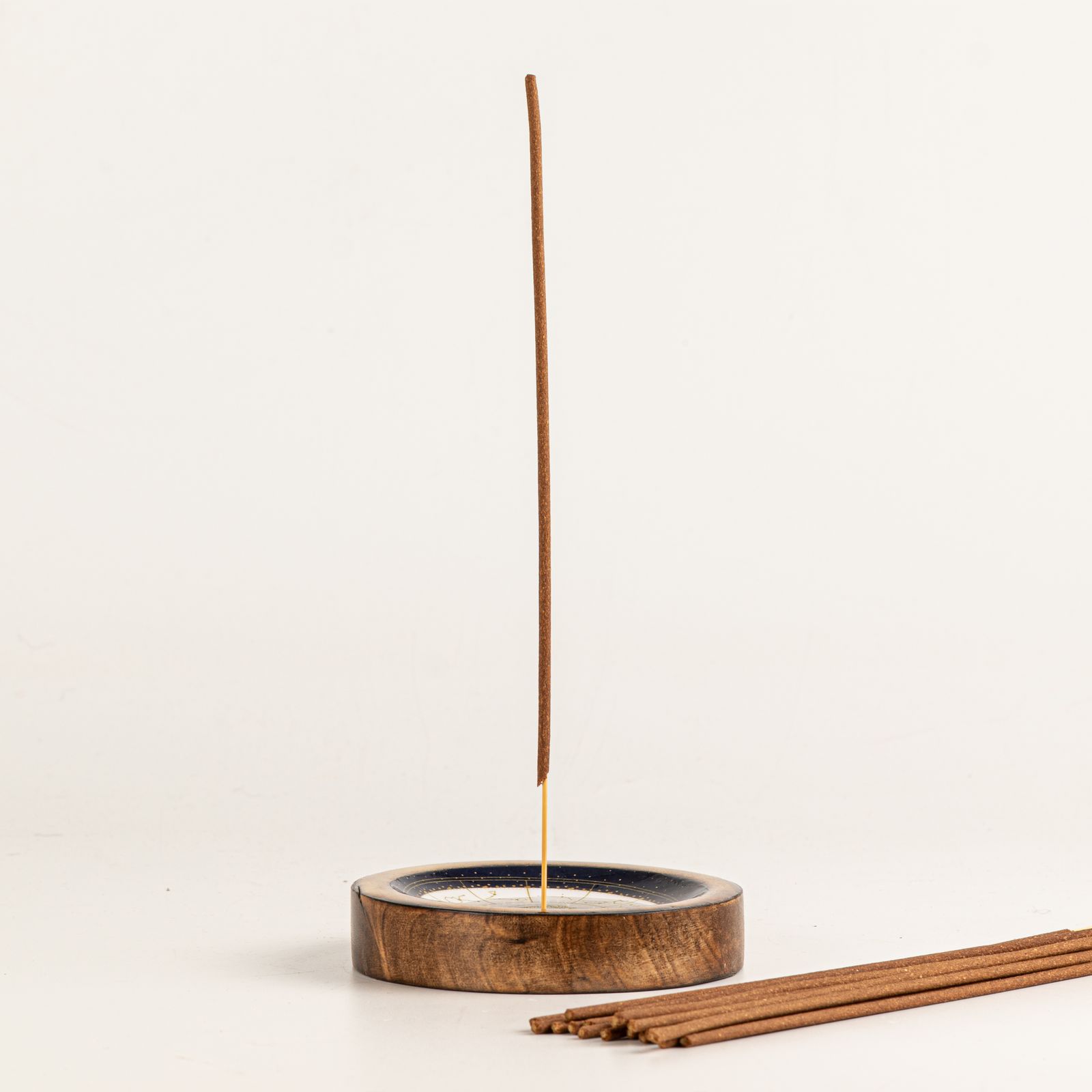 Stars Sign Mini Bowl & Incense Stick Holder - Aries - Image 2