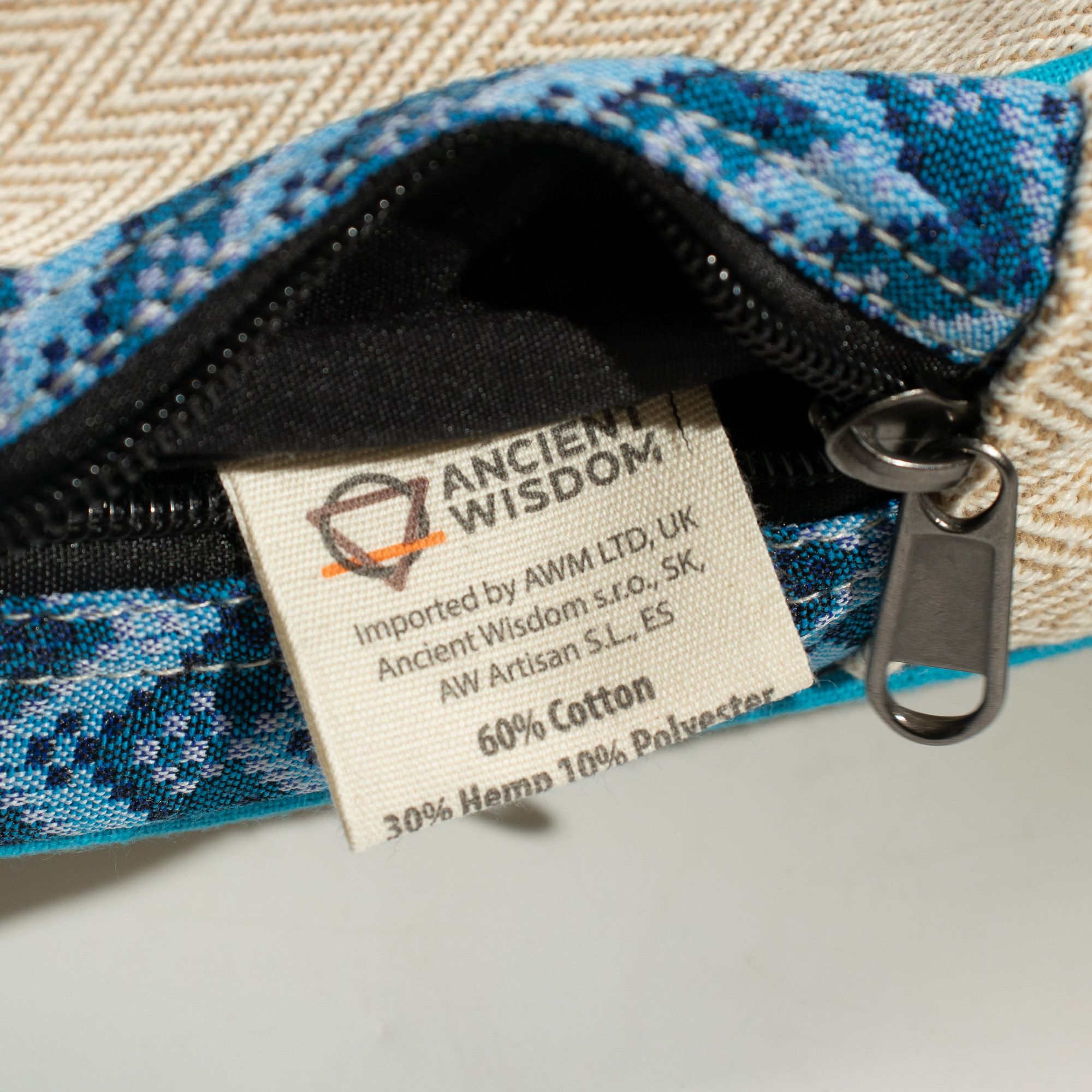 Medium Kathmandu Backpack – Dhaka Design (30x21x9cm) - Image 6