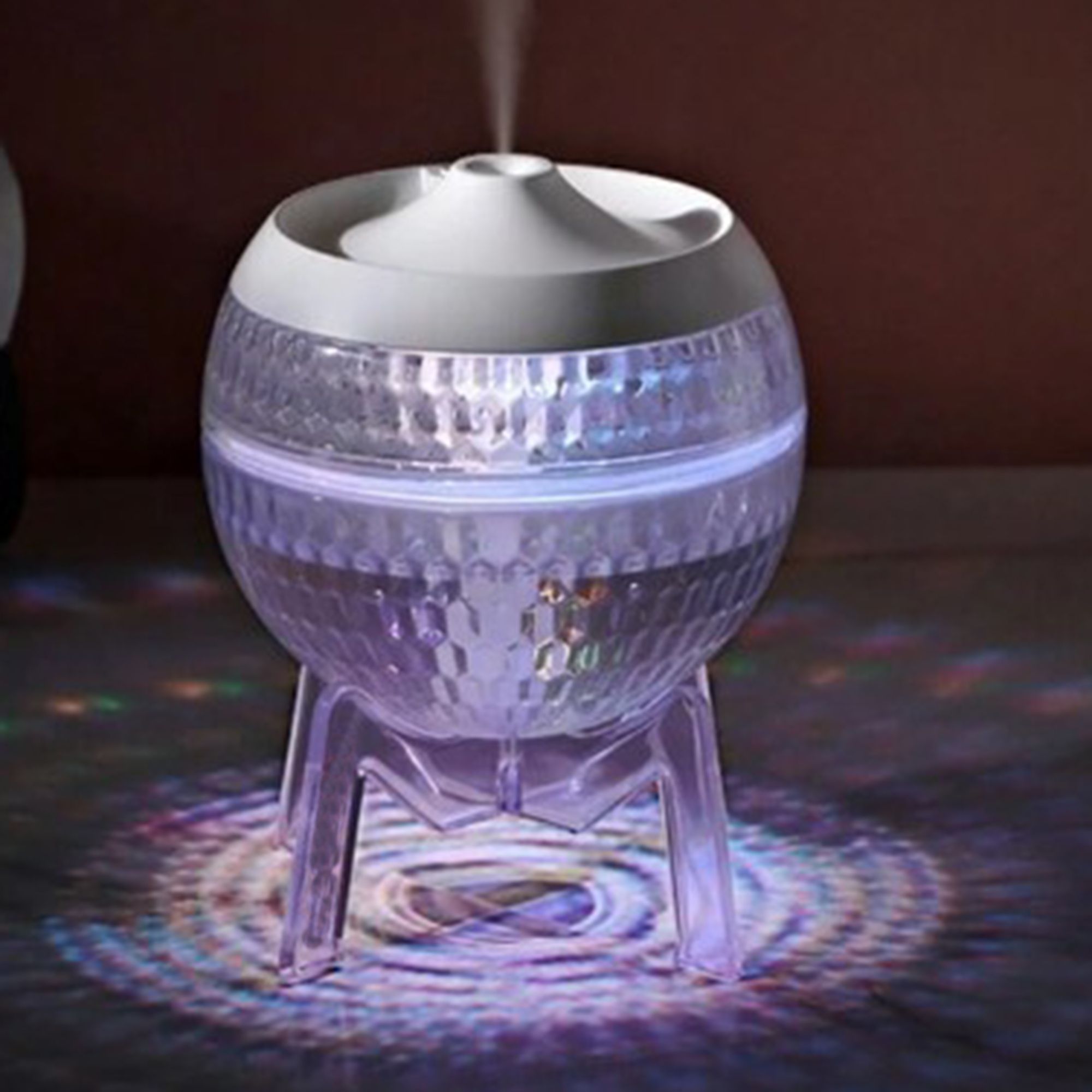 Clear Humidifer Mondo Planet - USB - Colour Change (down light) - Image 4
