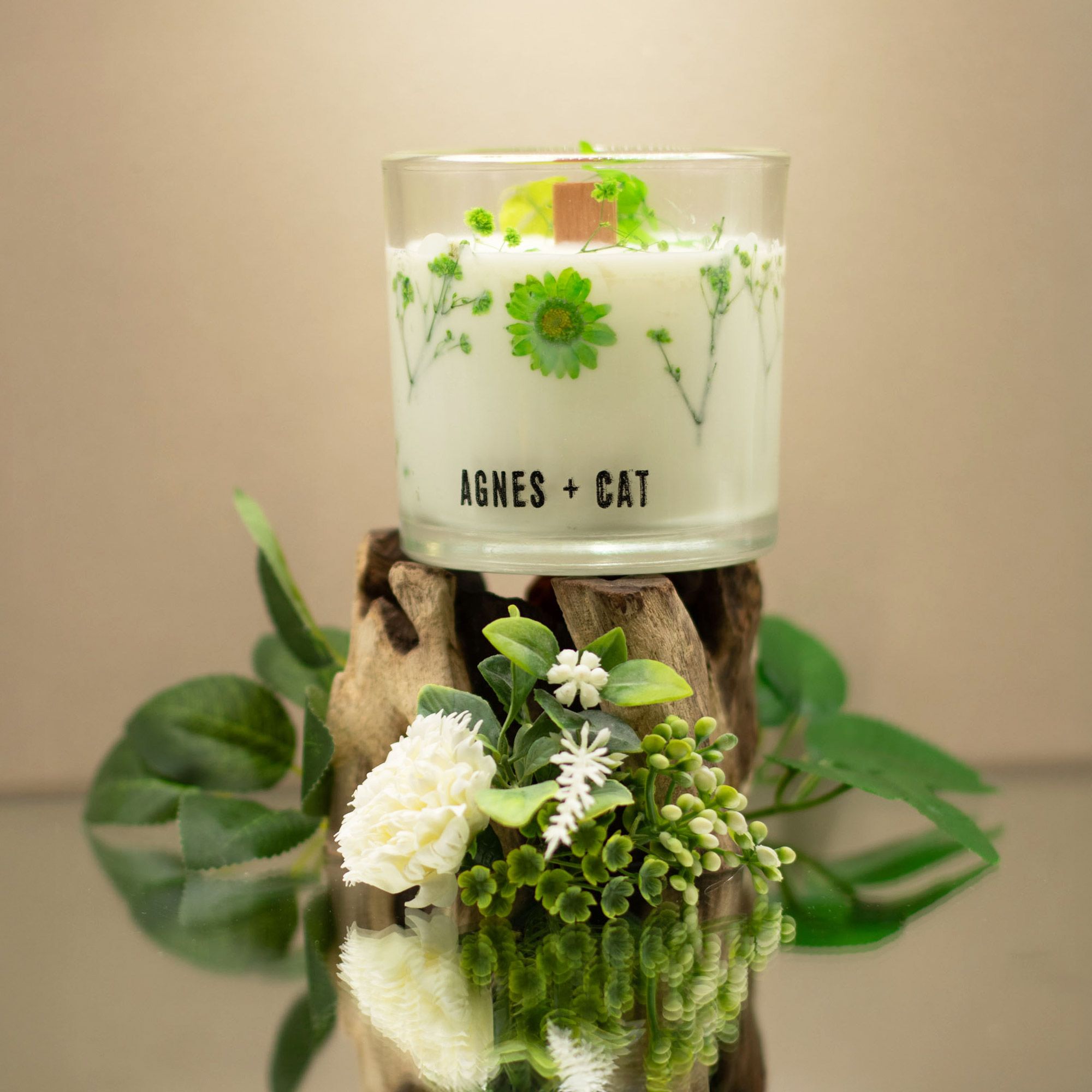 Agnes + Cat Botanical Soy Wax Candle - Fellberry - Image 6