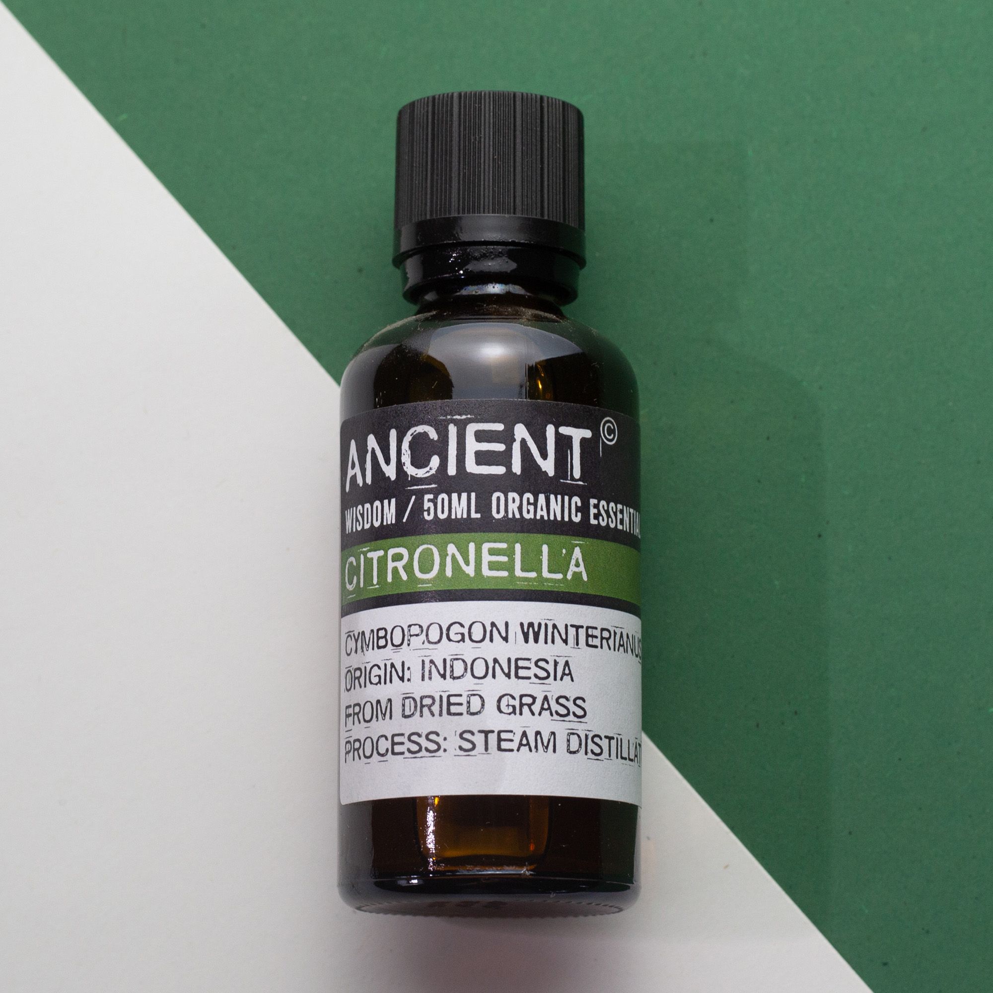 Citronella Organic Essential Oil 50ml - Image 3